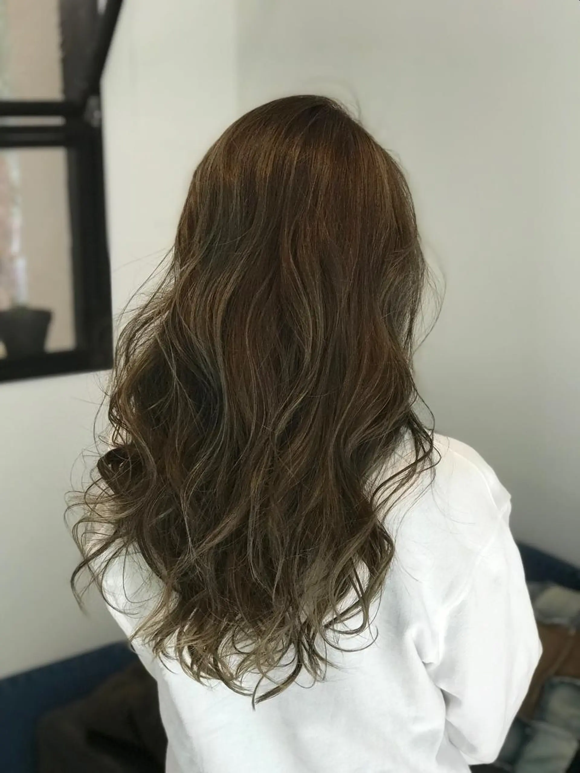 セミロング カット ヘアカラー LANI hair resortのヘアスタイル