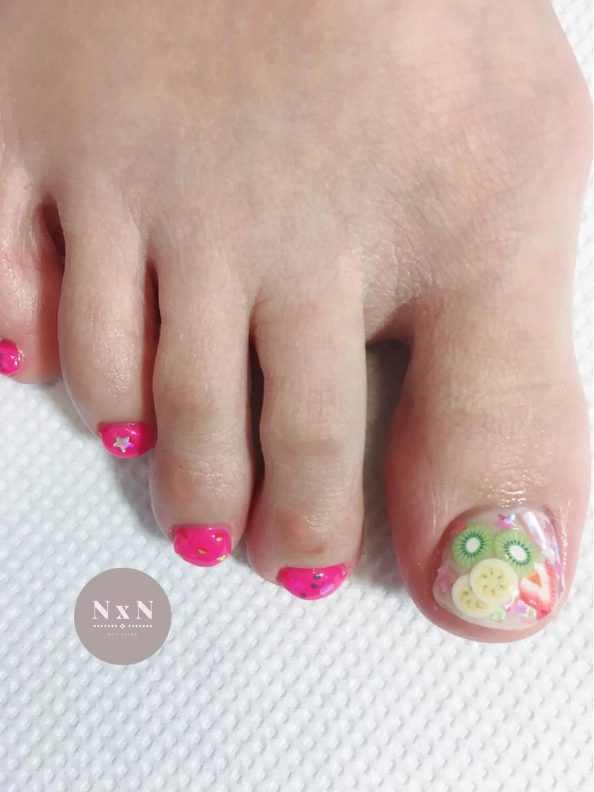 ネイル フットネイル nail salon N×Nのネイルデザイン