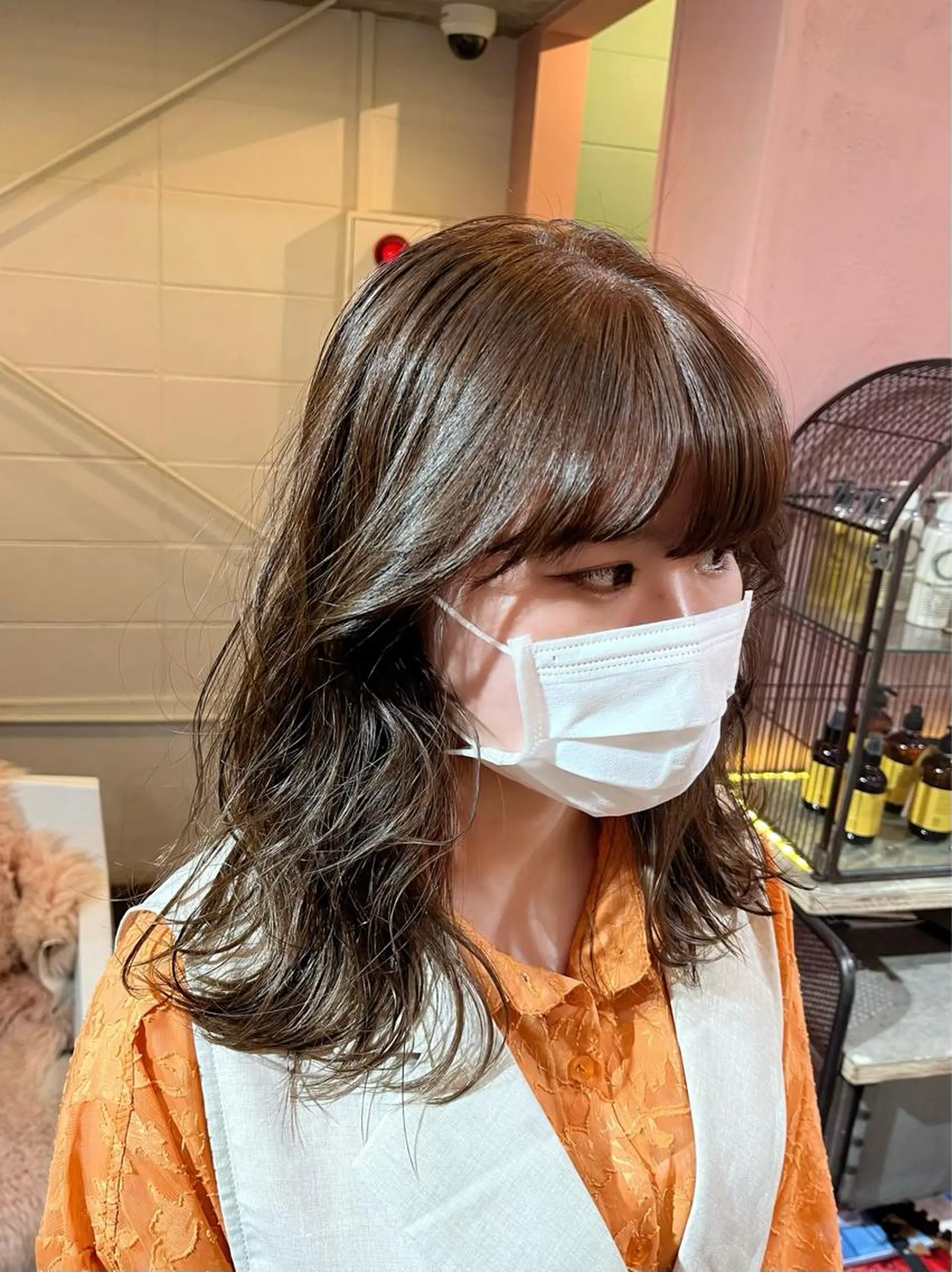 ミディアム chikashitsu所属・Junmi/ﾁｶｼﾂ /堀江のヘアスタイル