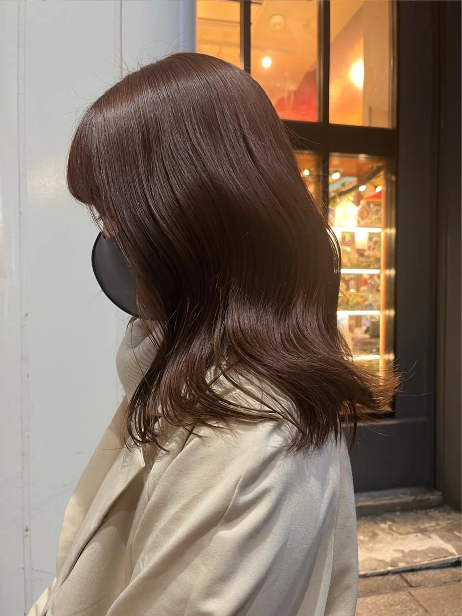 ミディアム カラー ヘアアレンジ ブリーチなし/ レイヤー🌿runaのヘアスタイル