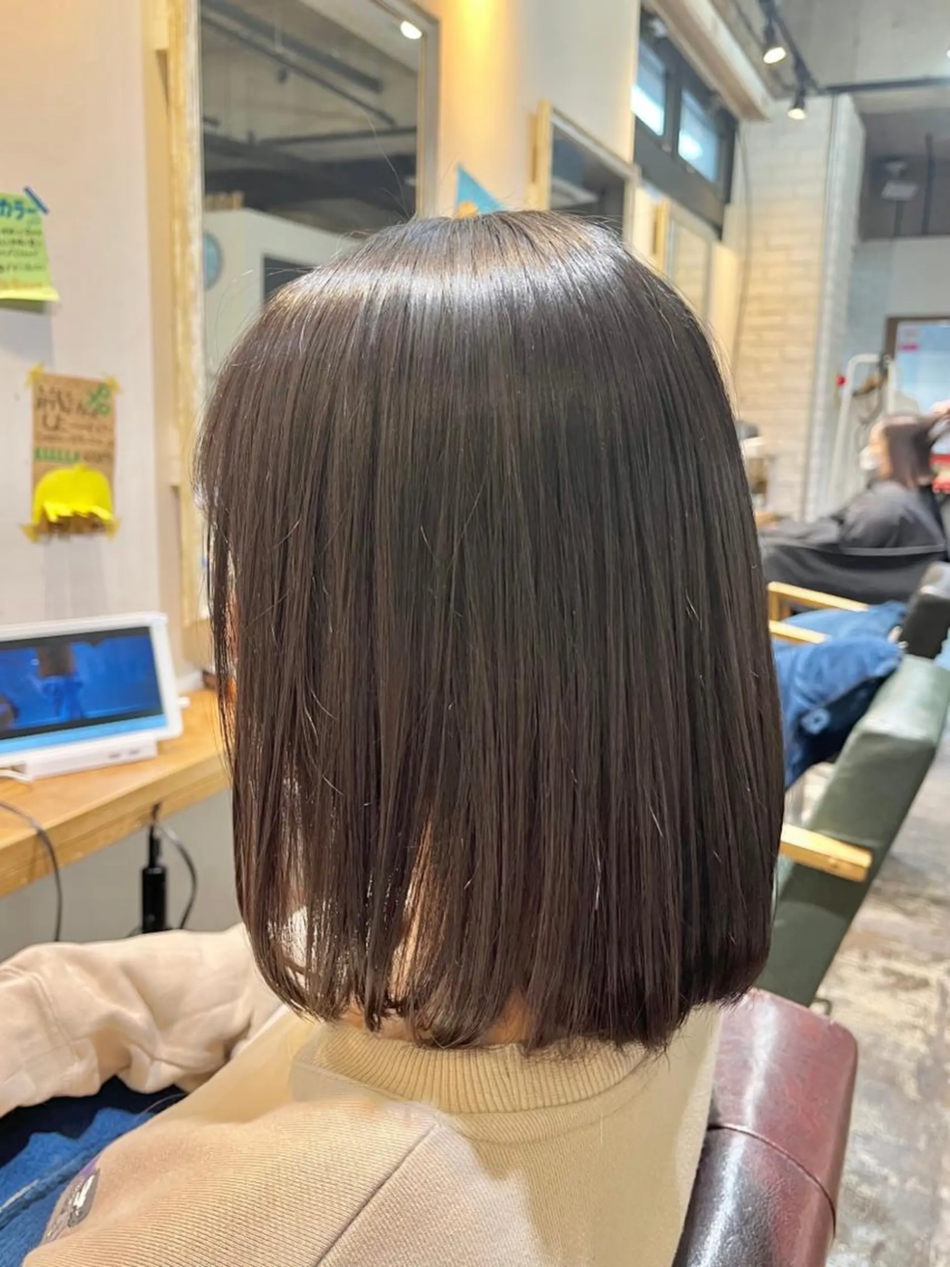 ミディアム 坂本 かのんのヘアスタイル