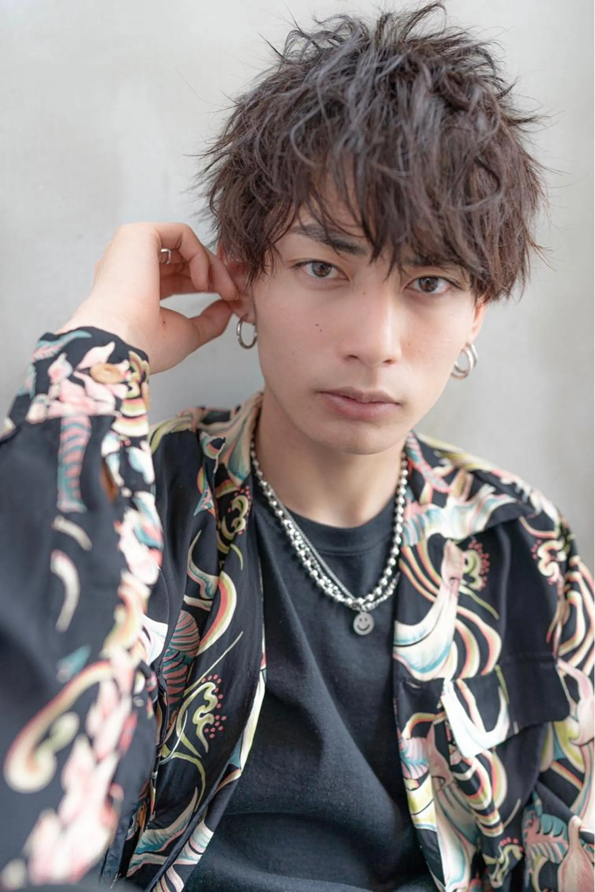 ショート パーマ メンズ カット パーマ FM【エフエム】HAVANA所属・💈圧倒的メンズ特化 明大前美容師💈のヘアスタイル