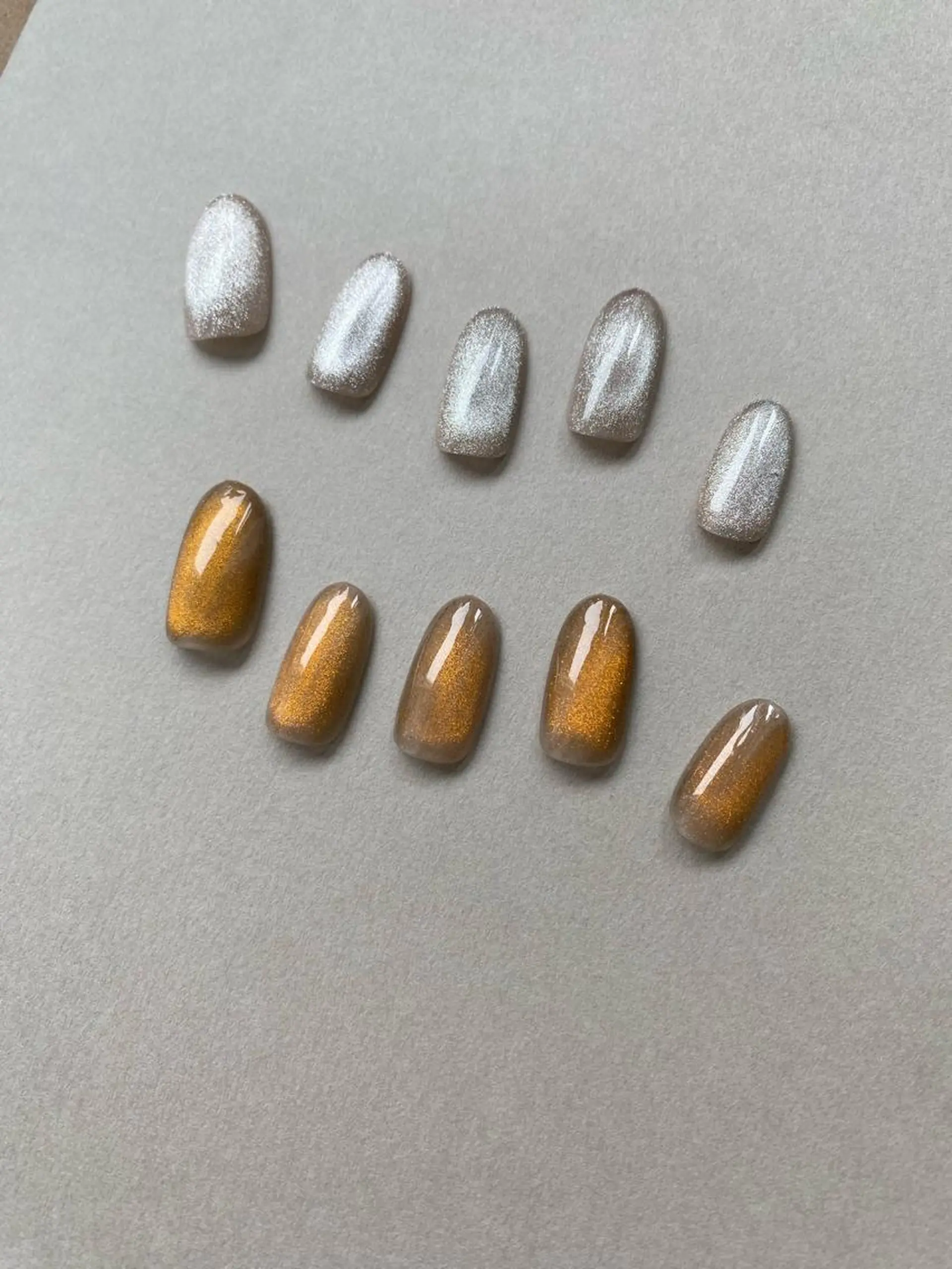 ネイル マグネットネイル ハンドネイル kokori nailのネイルデザイン