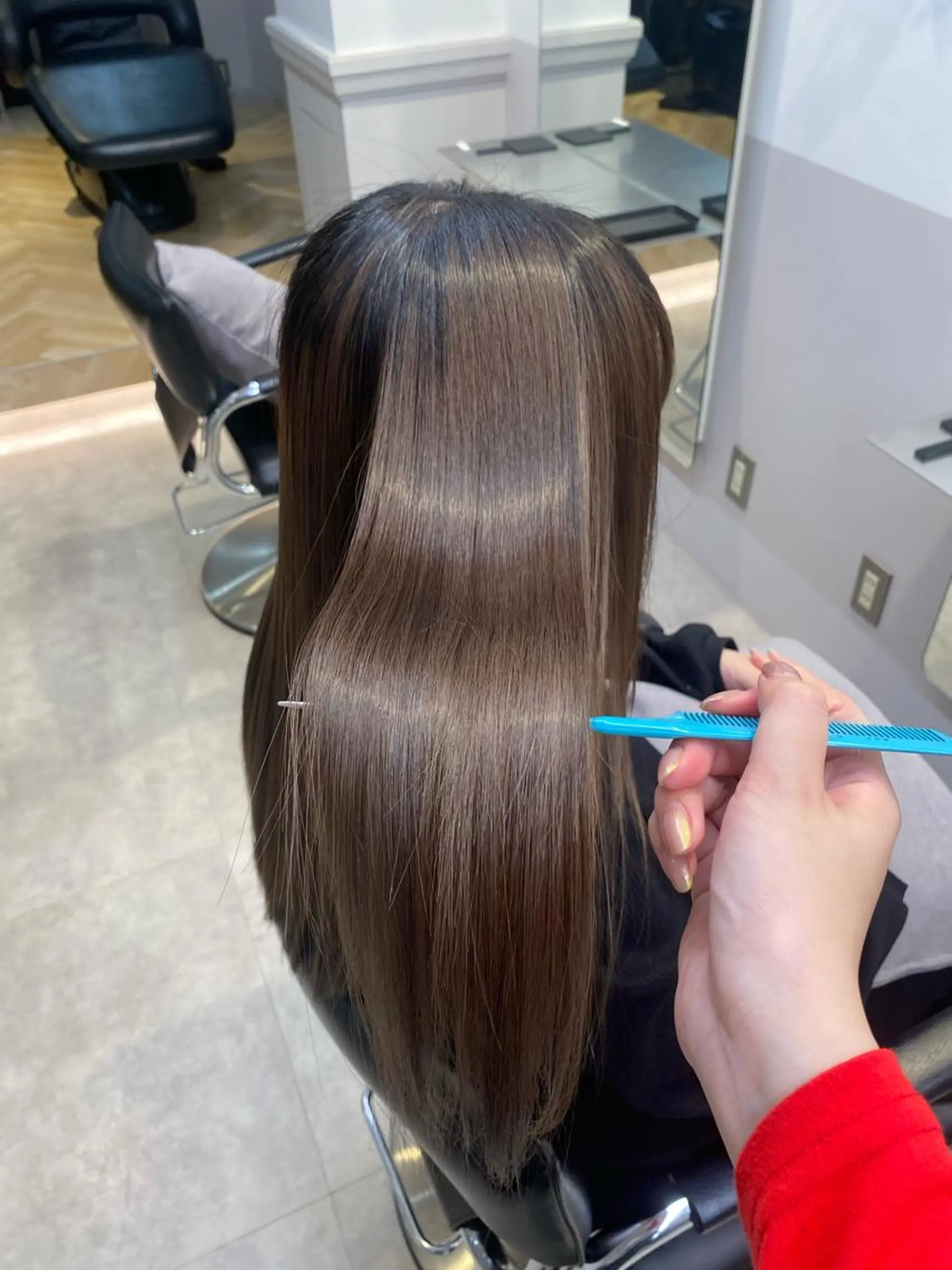 ロング トリートメント 酸熱トリートメント sara/ショート カット【東日本橋】のヘアスタイル