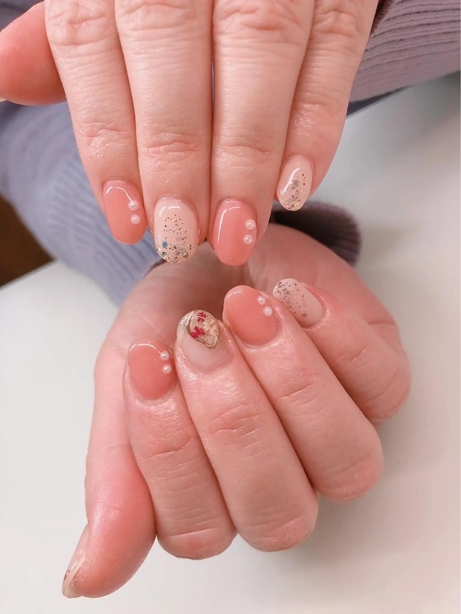 ネイル フットネイル グリーン オフィスネイル ワンカラーネイル 春ネイル Lily Roseスタッフ一同のマツエク・マツパデザイン