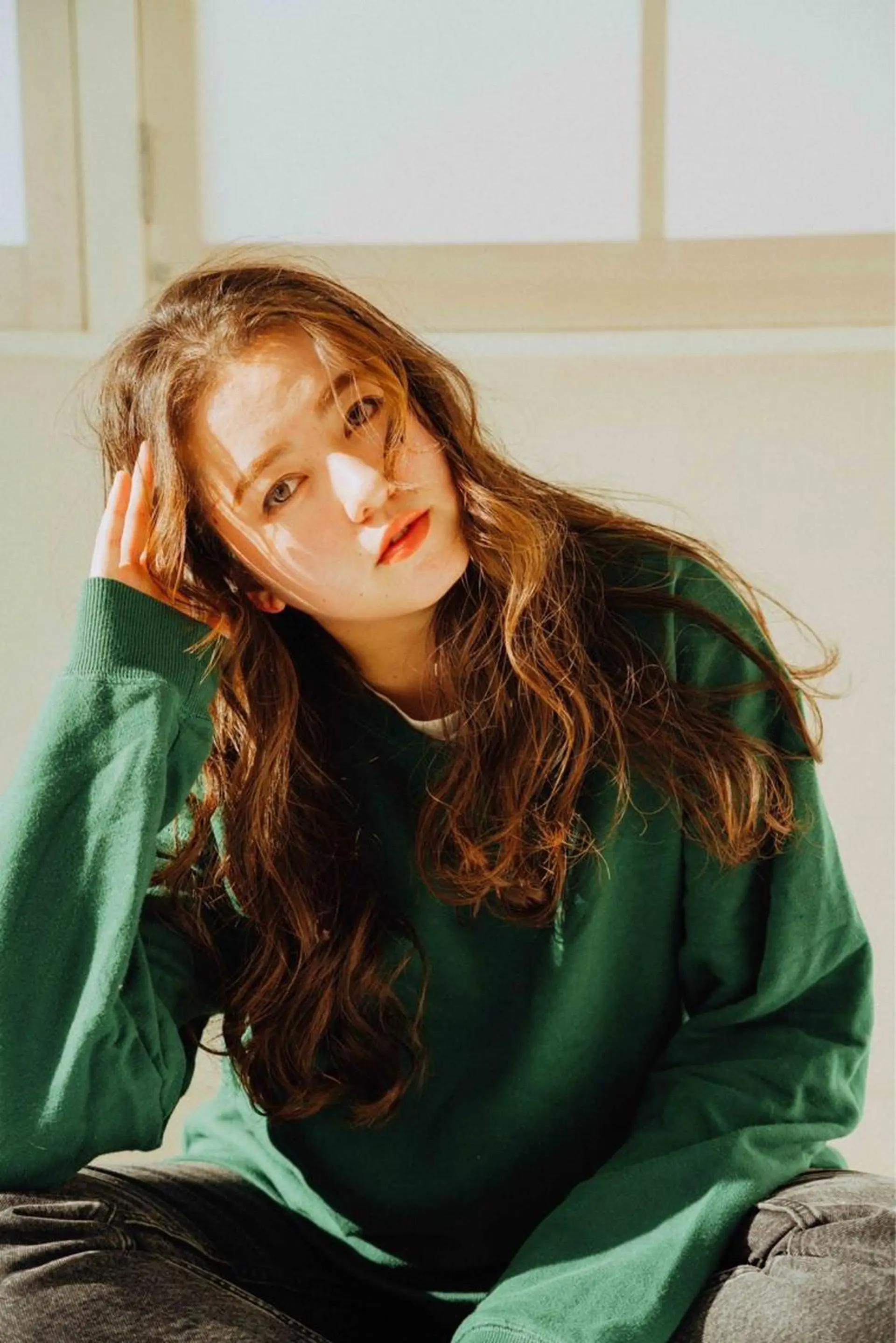 ロング カラー パーマ ヘアアレンジ メンズ キッズ ネイル マツエク・マツパ メンズウルフカット アディクシーカラー 透明感カラー ボブ ウルフカット unu hair所属・藤井 仁紀のヘアスタイル