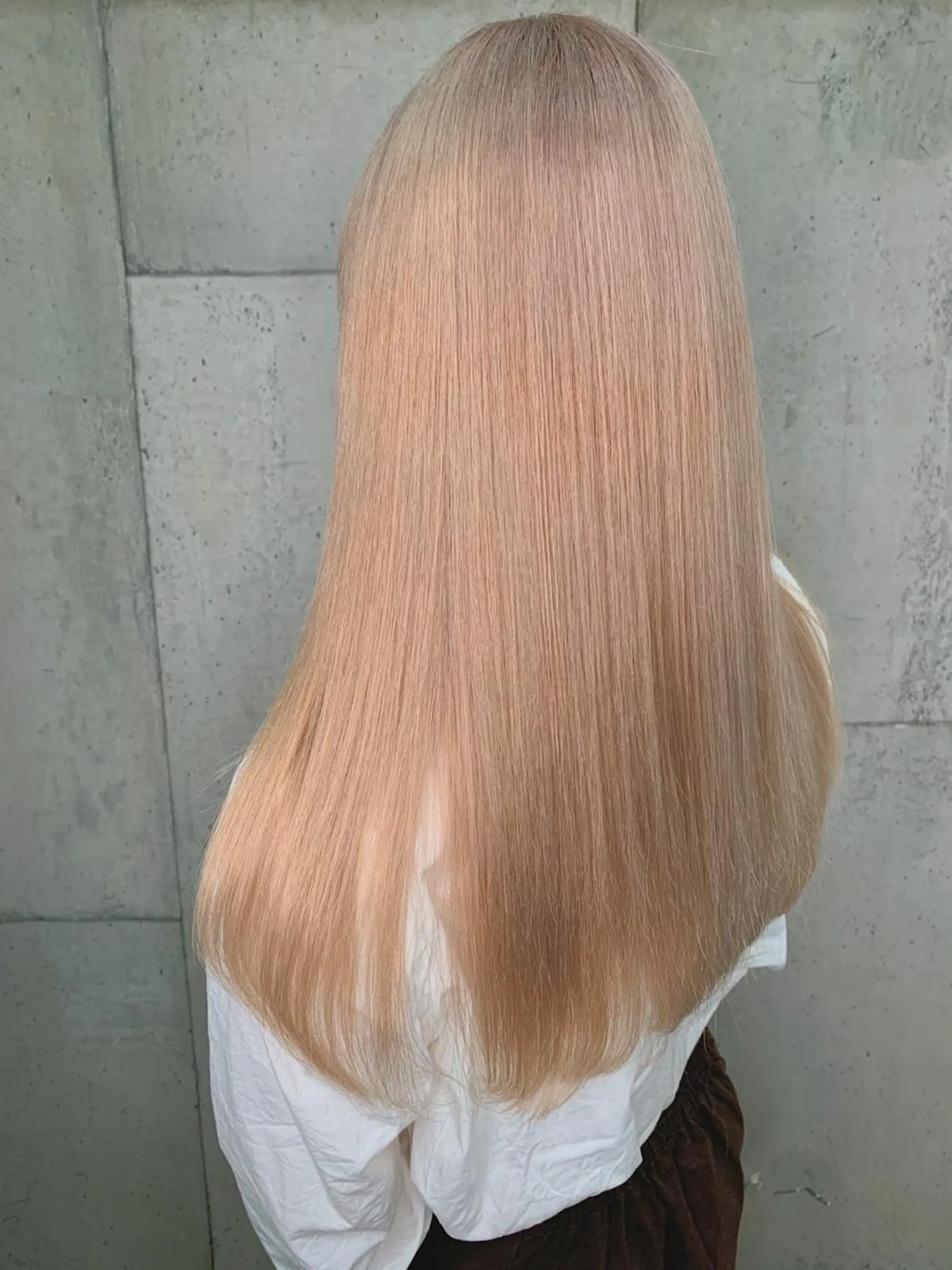 ロング カラー ブリーチ ブロンド ピンクカラー ヘアカラー トリートメント 🦋mamiya🦋 ハイトーン/エクステのヘアスタイル
