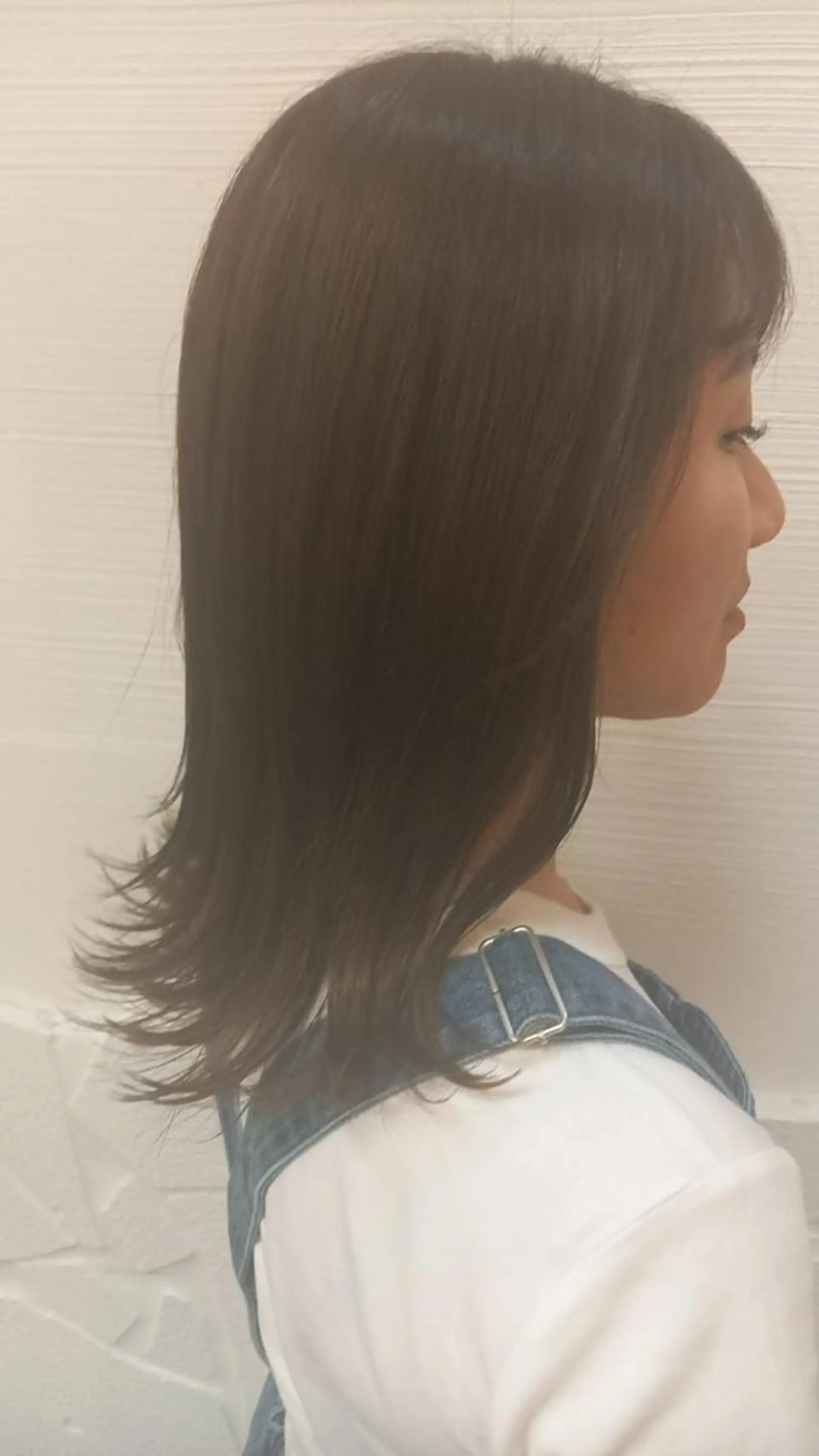 ミディアム 外ハネヘア Anna Lanna表参道所属・⭐髪質改善⭐韓国風 ディレクターＫＯＨのヘアスタイル