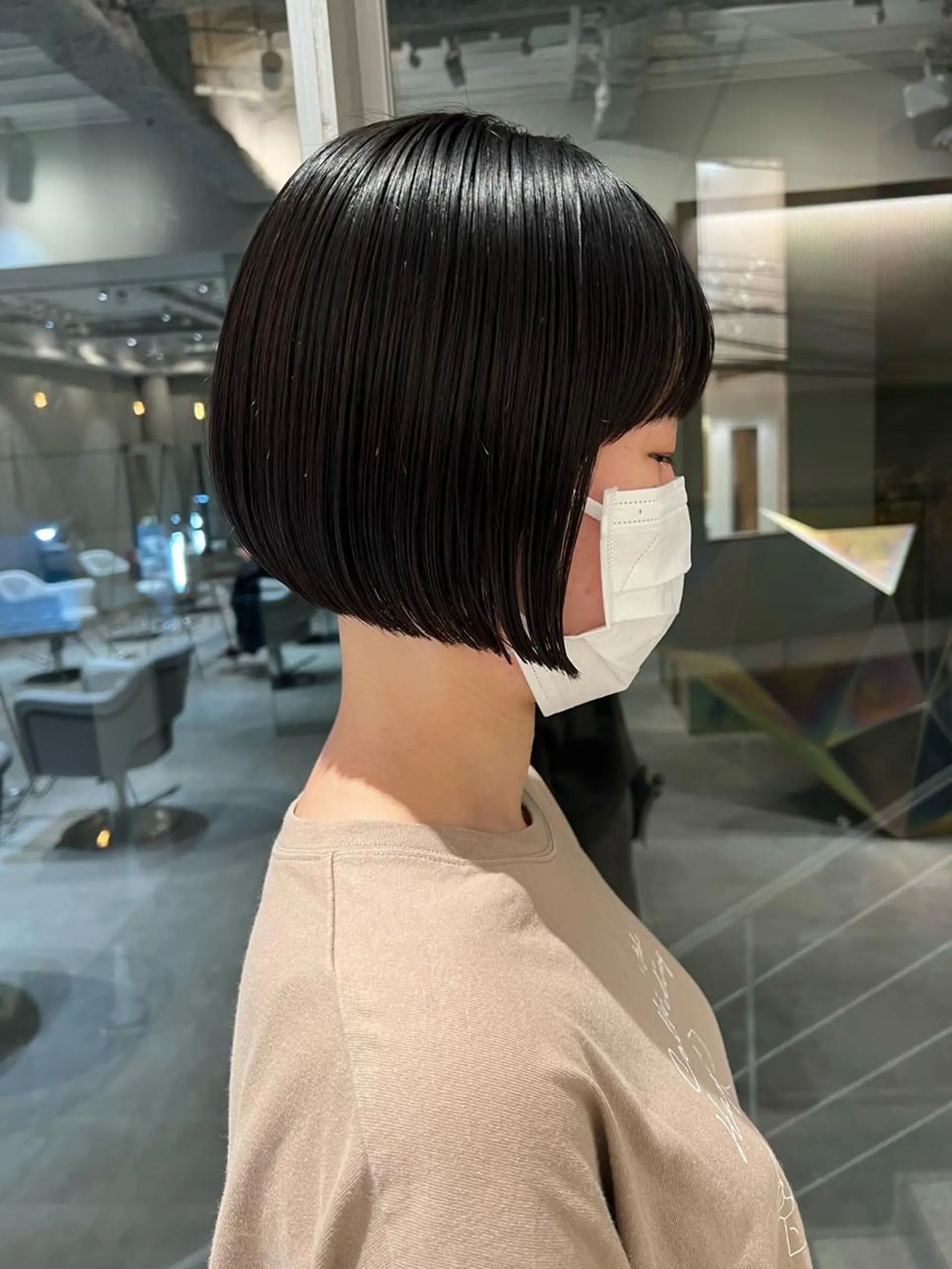 ショート カット 🩵垢抜けボブ /ミニボブ🩵しおのヘアスタイル