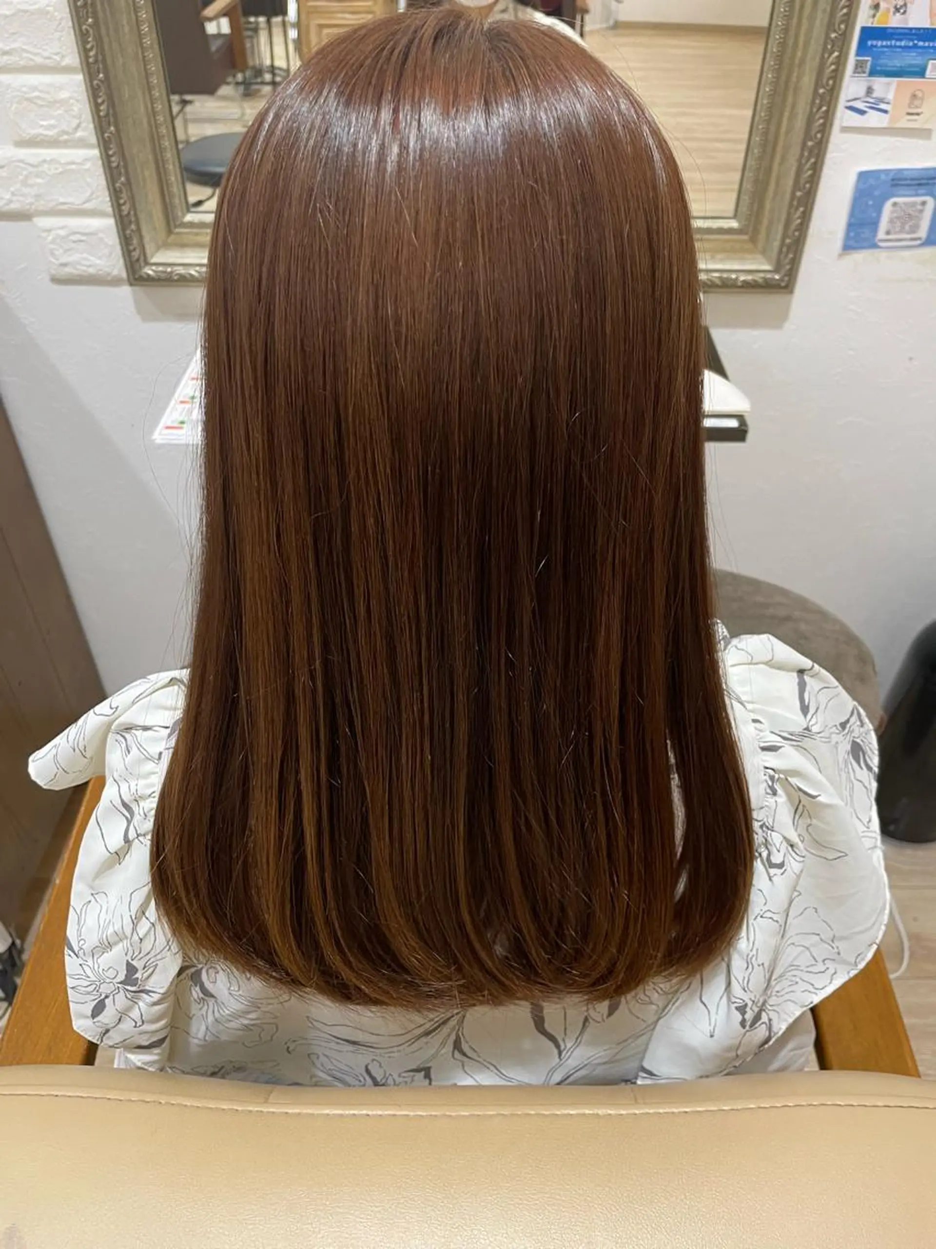 セミロング カット トリートメント ✨伊藤修治✨レディー ス・メンズカット✨のヘアスタイル