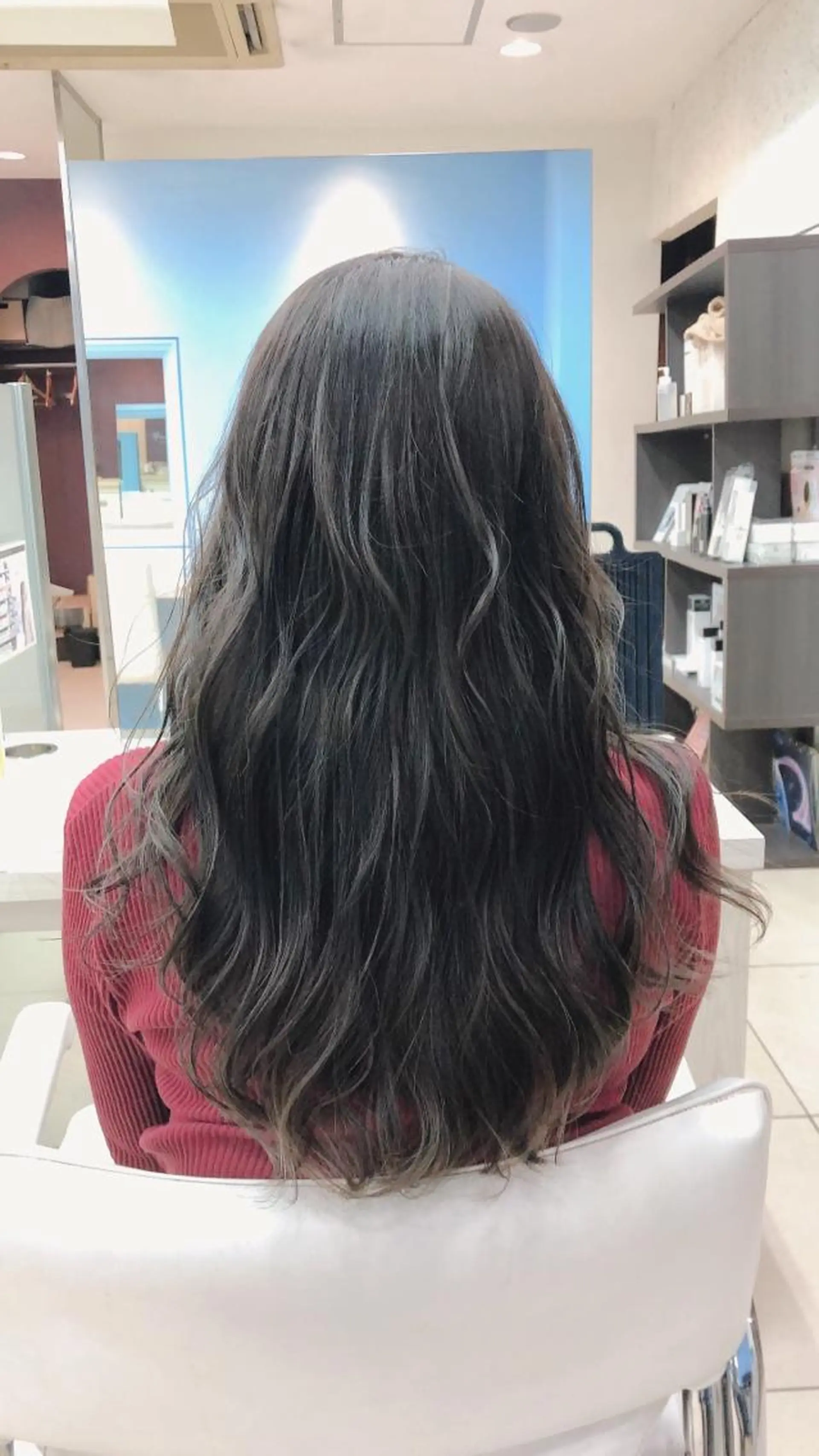 ロング カラー 7月予約解放☺️ 櫻庭梢のヘアスタイル