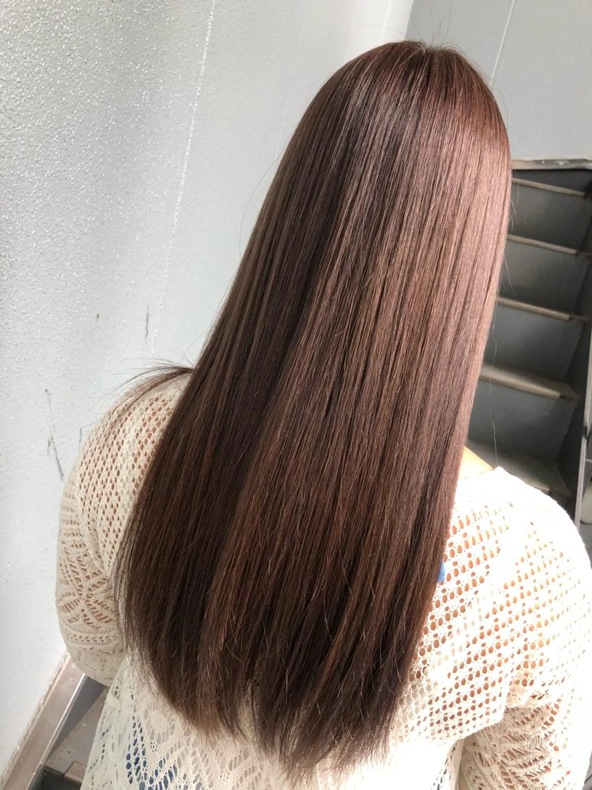 ロング カラー アッシュ ベージュカラー オリーブアッシュ トリートメント トリートメント FERNA池袋所属・マンツーマン施術✂︎ 金田尚久🎨のヘアスタイル