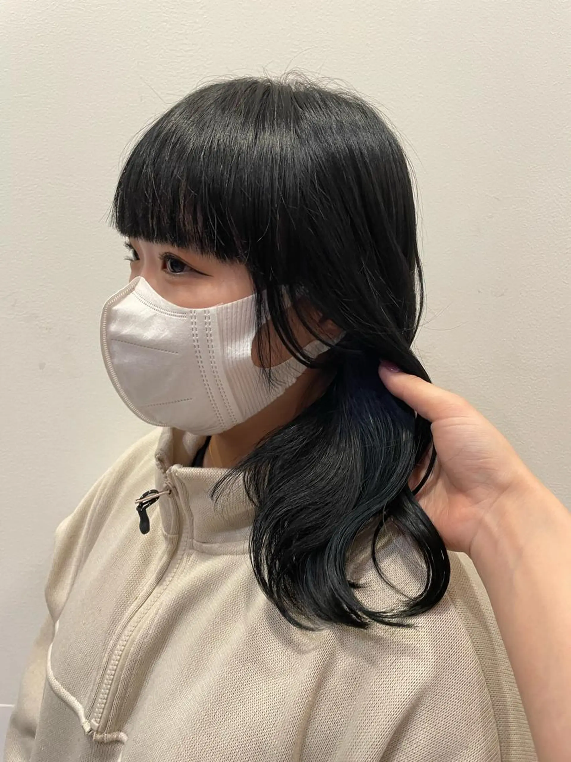 セミロング カラー ヘアアレンジ カット 7月末まで予約可能/ ヤマモト モエのヘアスタイル