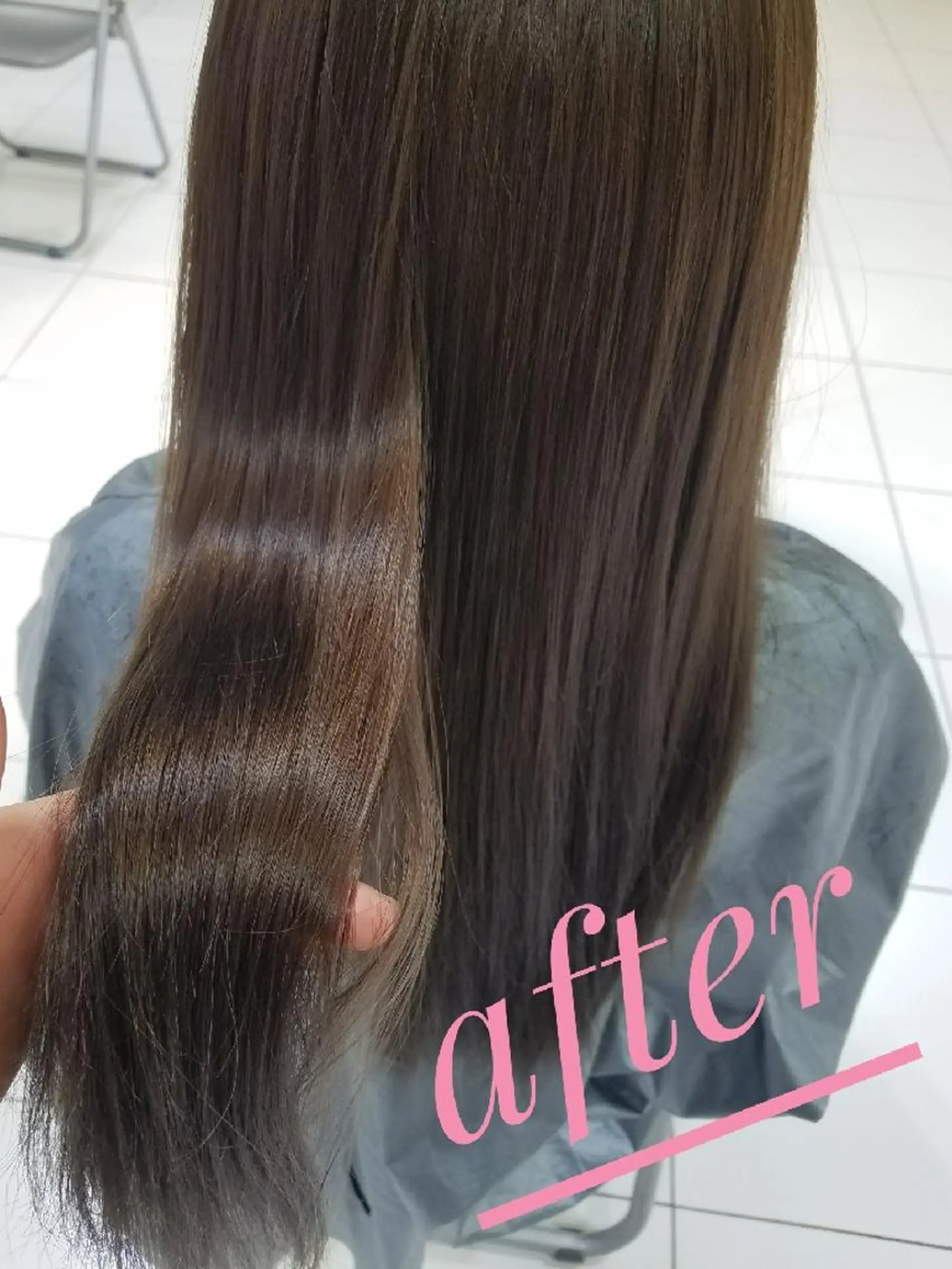 カラー ミニモ限定メニュー 公開中ラシェンテのヘアスタイル