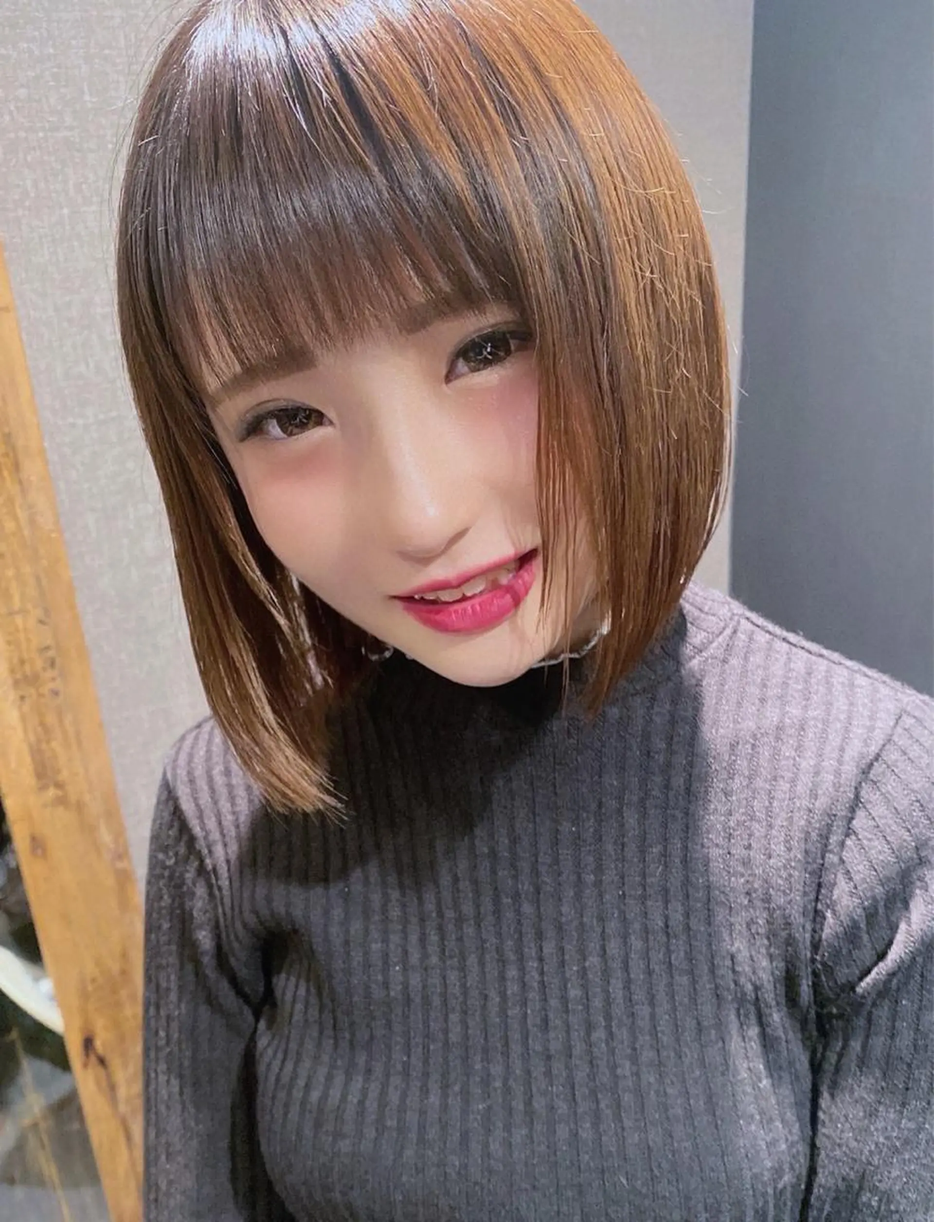 ショート ボブ 柿本拓【全席完全個室 ログネオン】のヘアスタイル