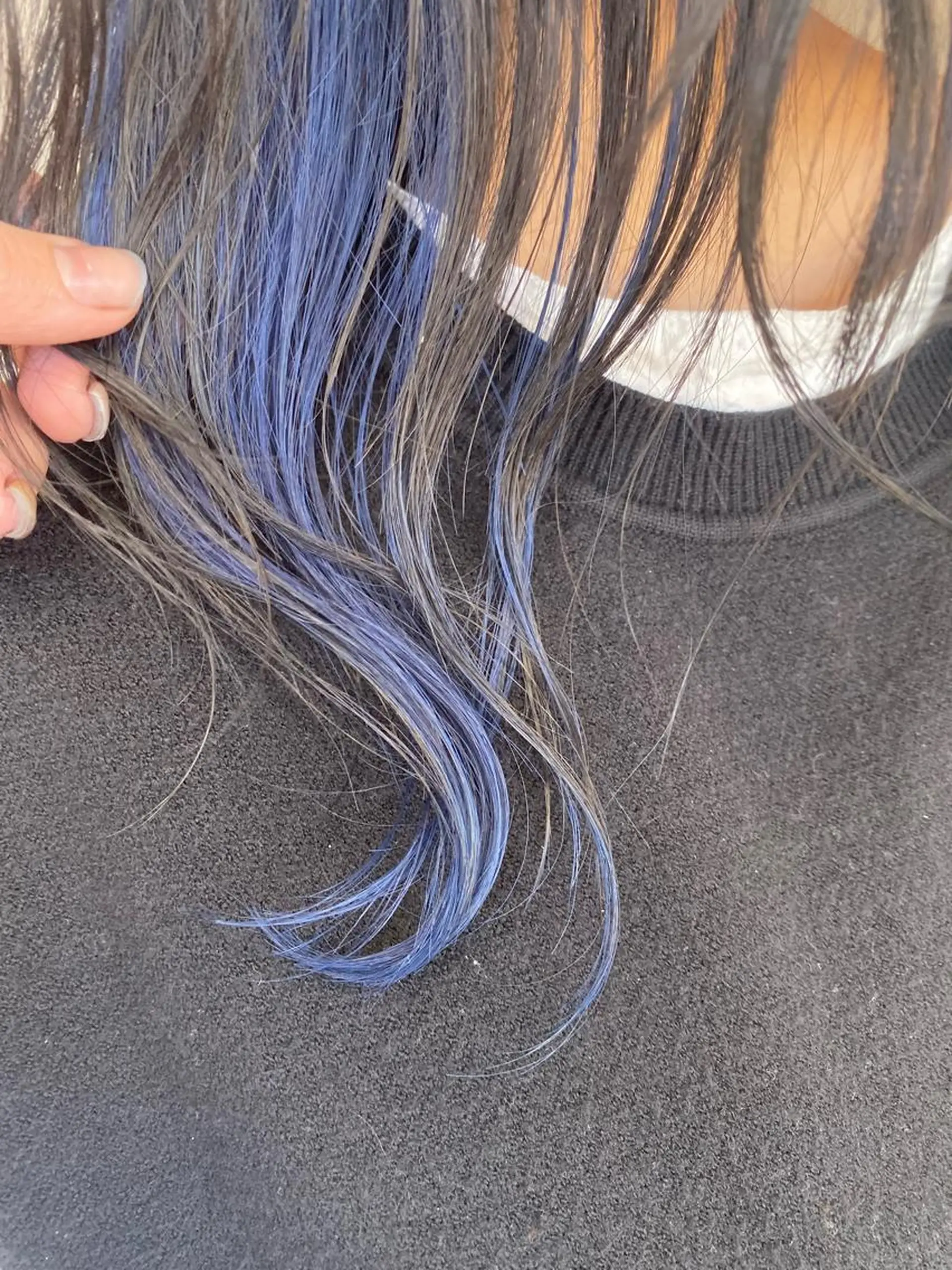 セミロング ヘアカラー Un Fleur所属・立野 希沙のヘアスタイル