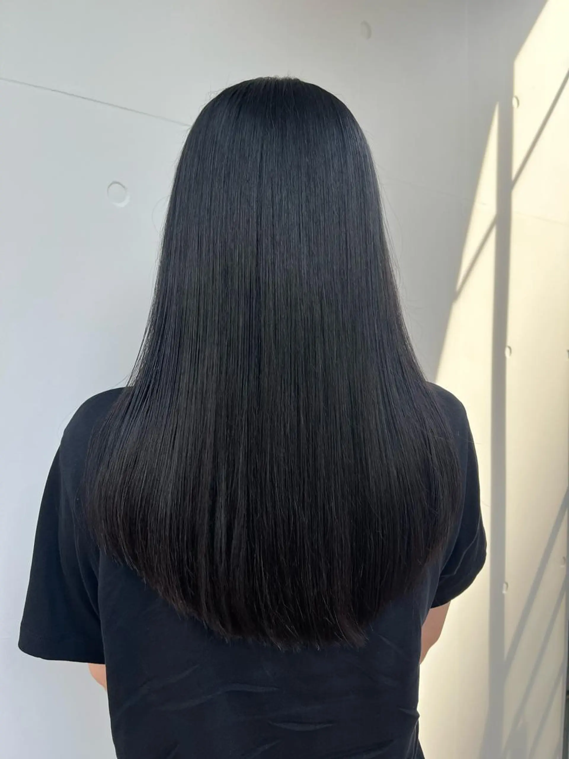 ロング ボブ 髪質改善 韓国風ヘア トリートメント ウルフカット カット 藤澤 夏実/インナーカラーのヘアスタイル