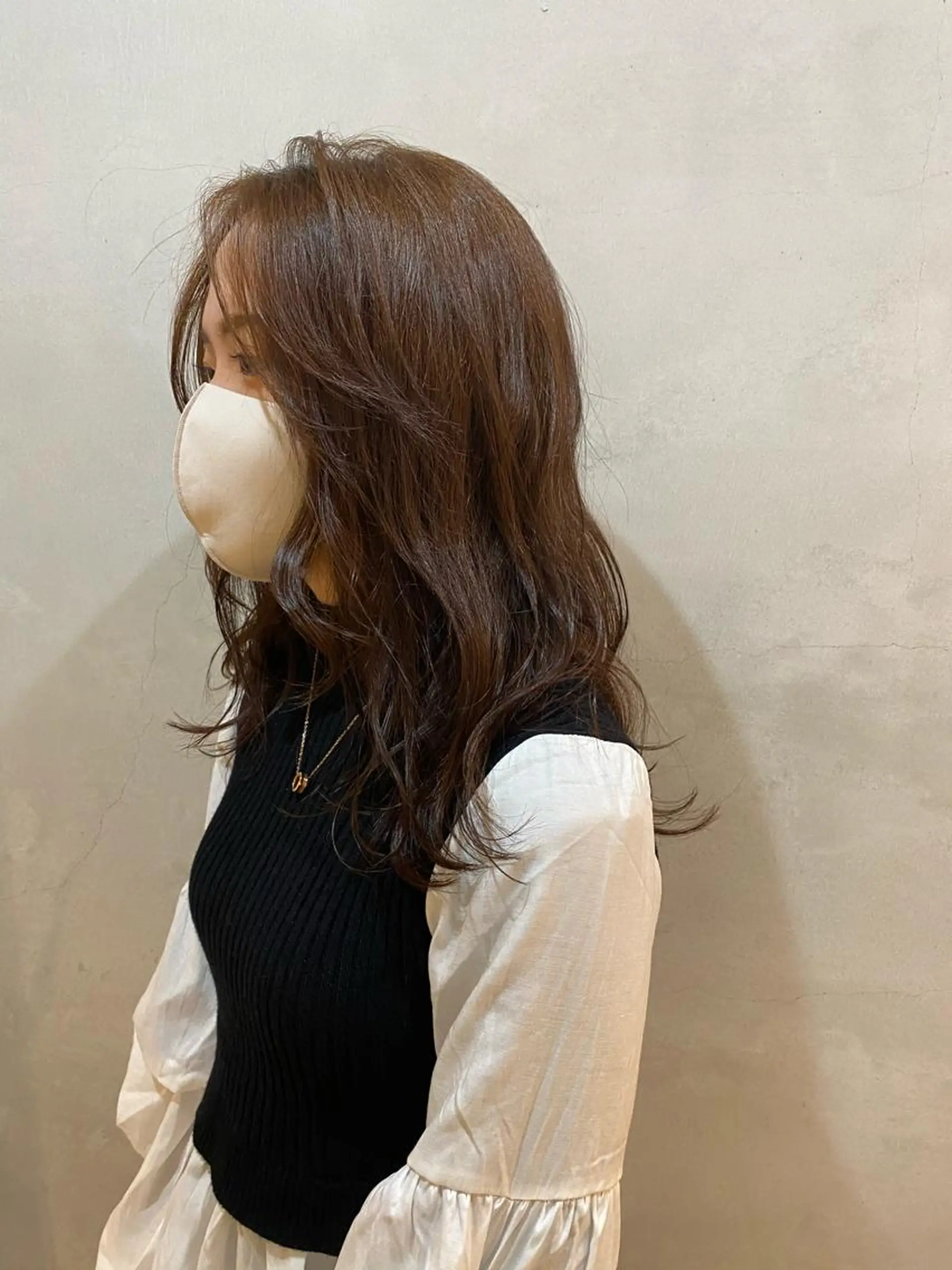 ロング カラー パーマ ヘアアレンジ メンズ キッズ ネイル マツエク・マツパ m sakiのヘアスタイル
