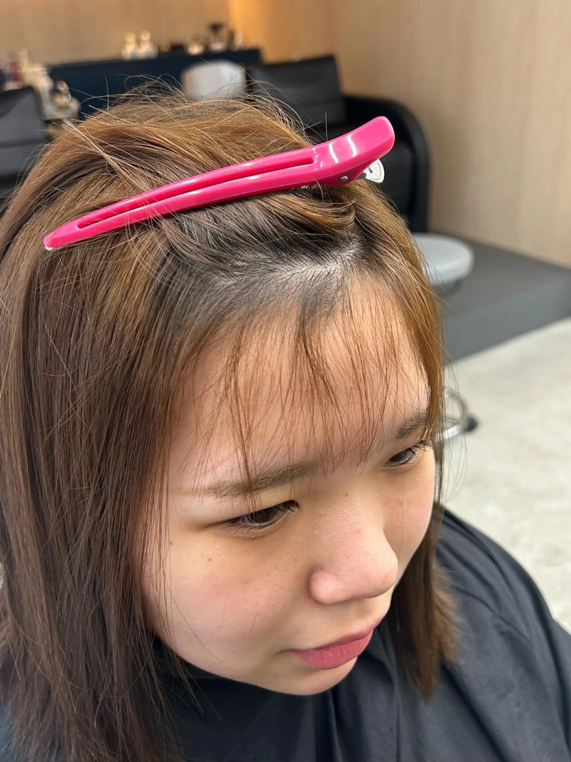 ミディアム 韓国girly hikariのヘアスタイル