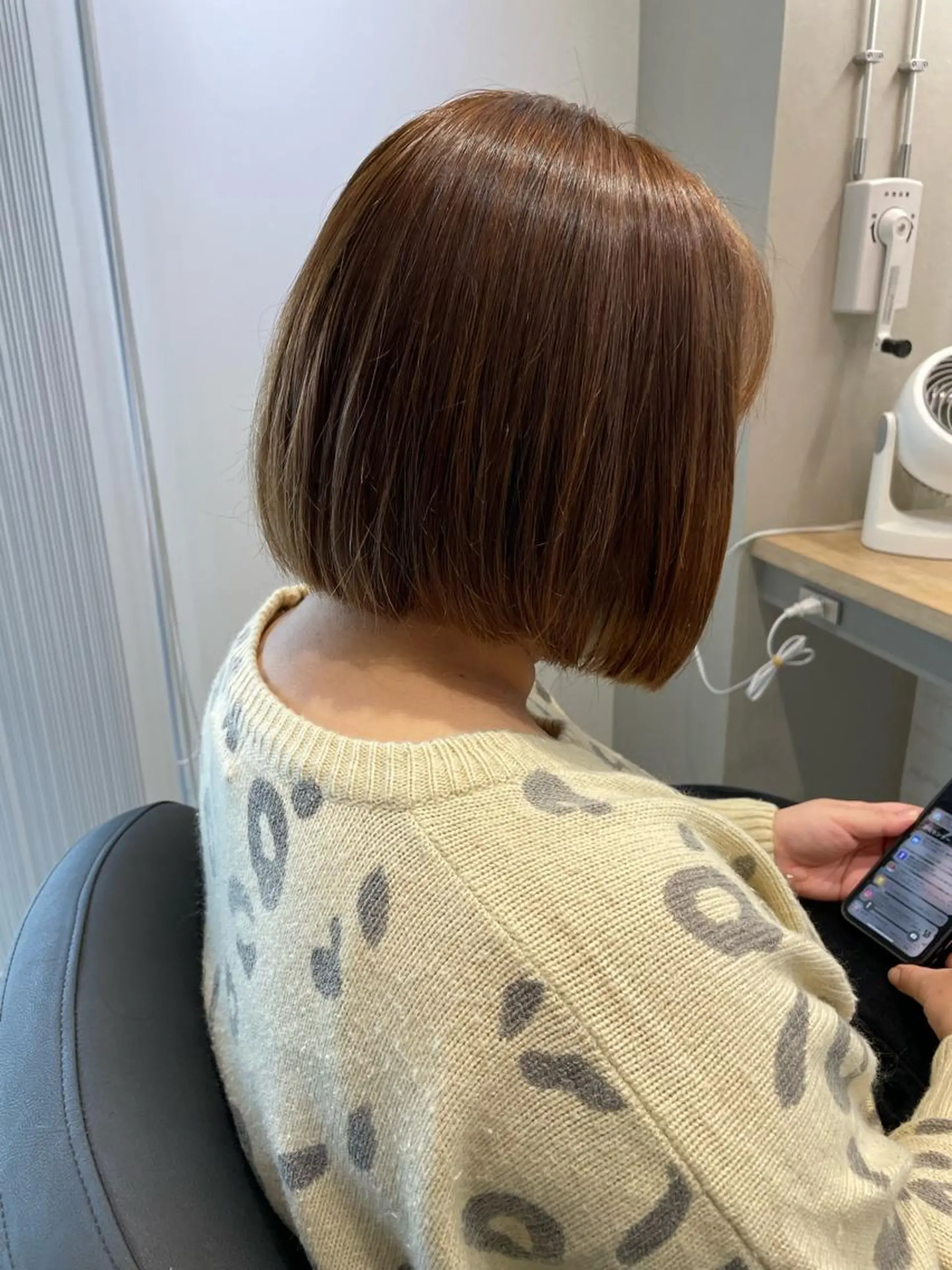 ショート 切りっぱなしボブ ショートボブ 丸みショート ミストバング ボブ カット トリートメント C’LD hair  produce /シールドヘア所属・モテ髪/ボブ/ショー ト/アダチフウトのヘアスタイル