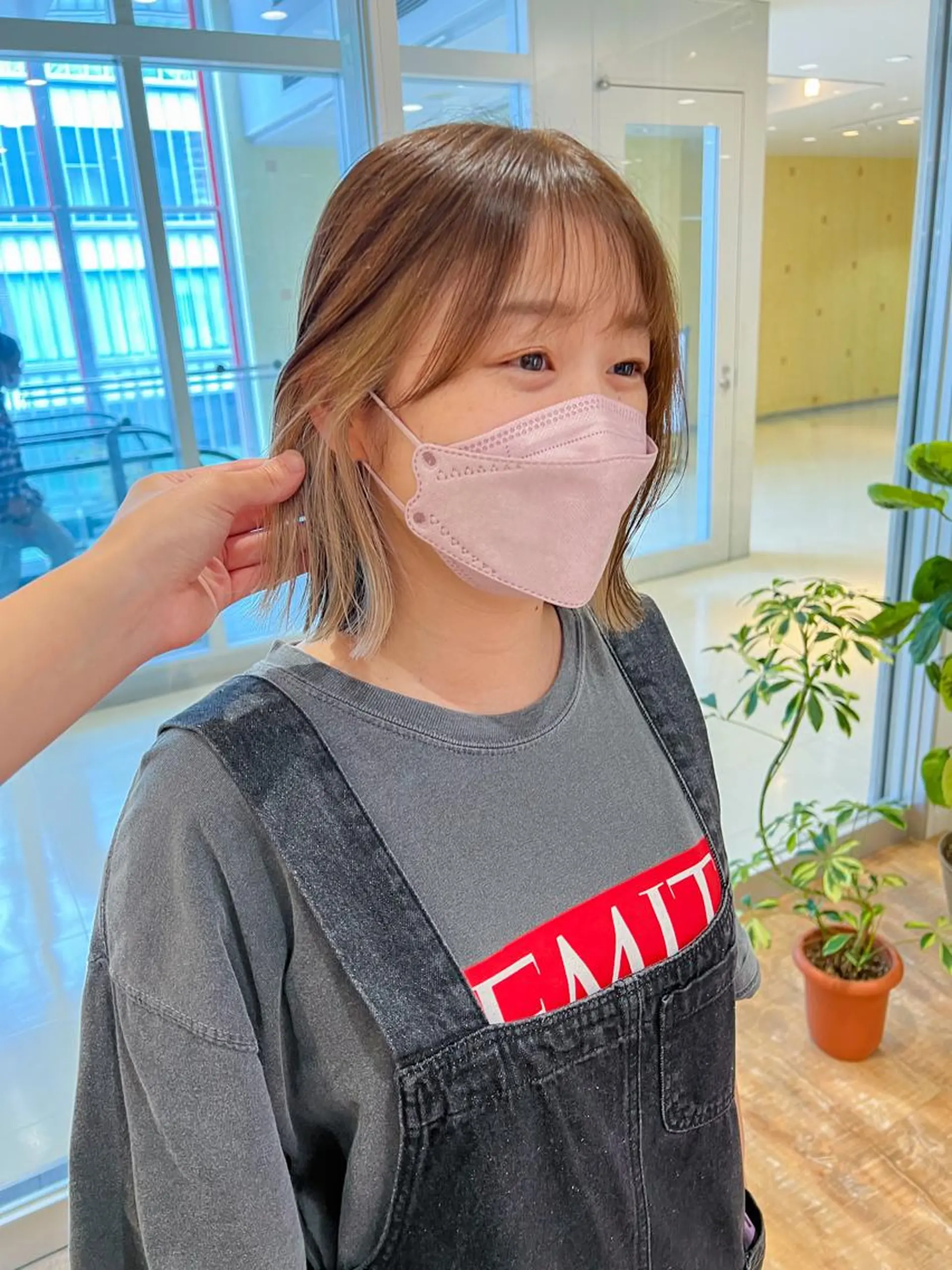 ショート カラー カット ヘアカラー トリートメント 韓国風デザイン 💐MIZUKI💐のヘアスタイル