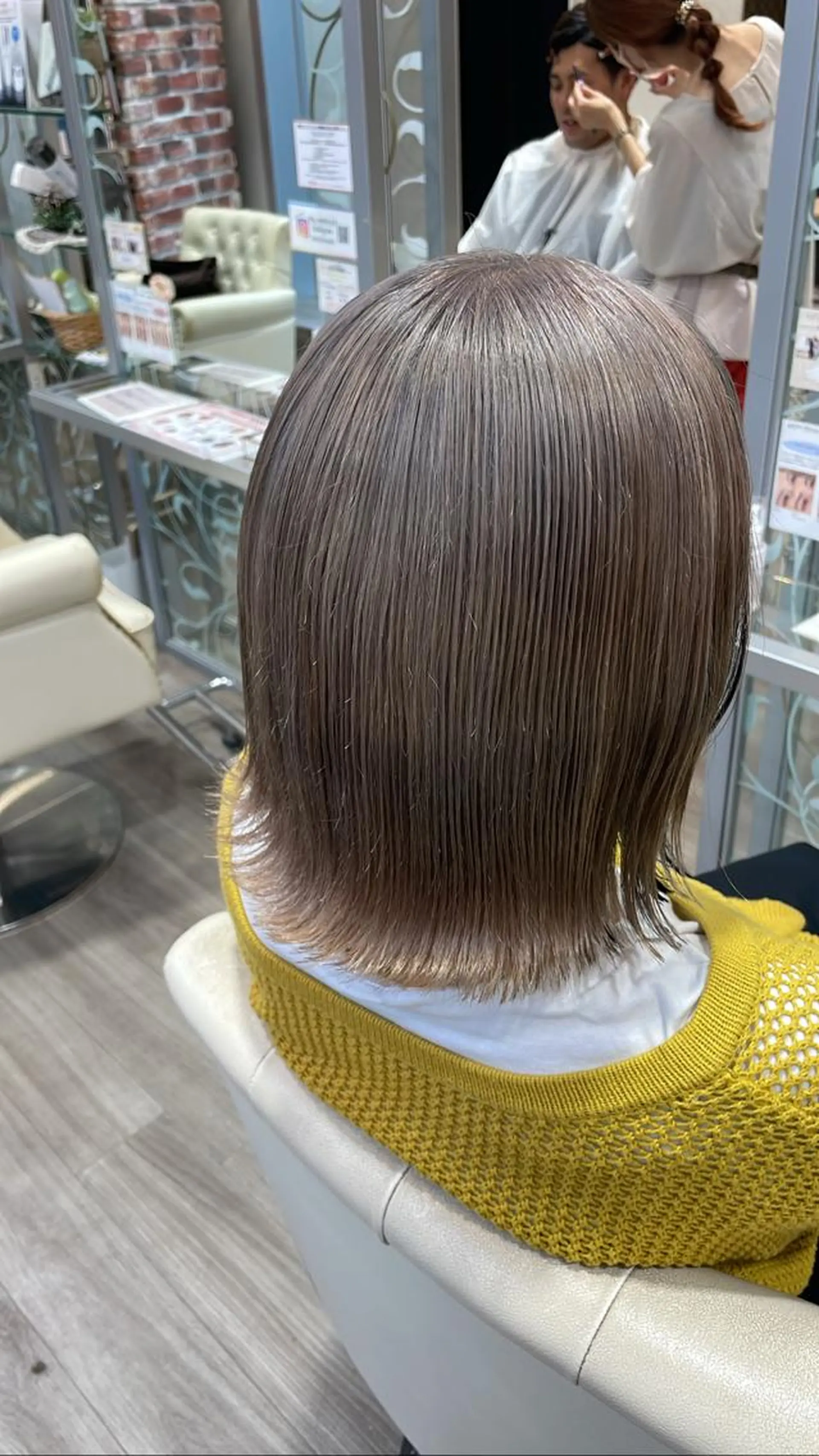ミディアム カット ヘアカラー トリートメント ✨トレンド特化美容師 WILL上村　拳吾のヘアスタイル