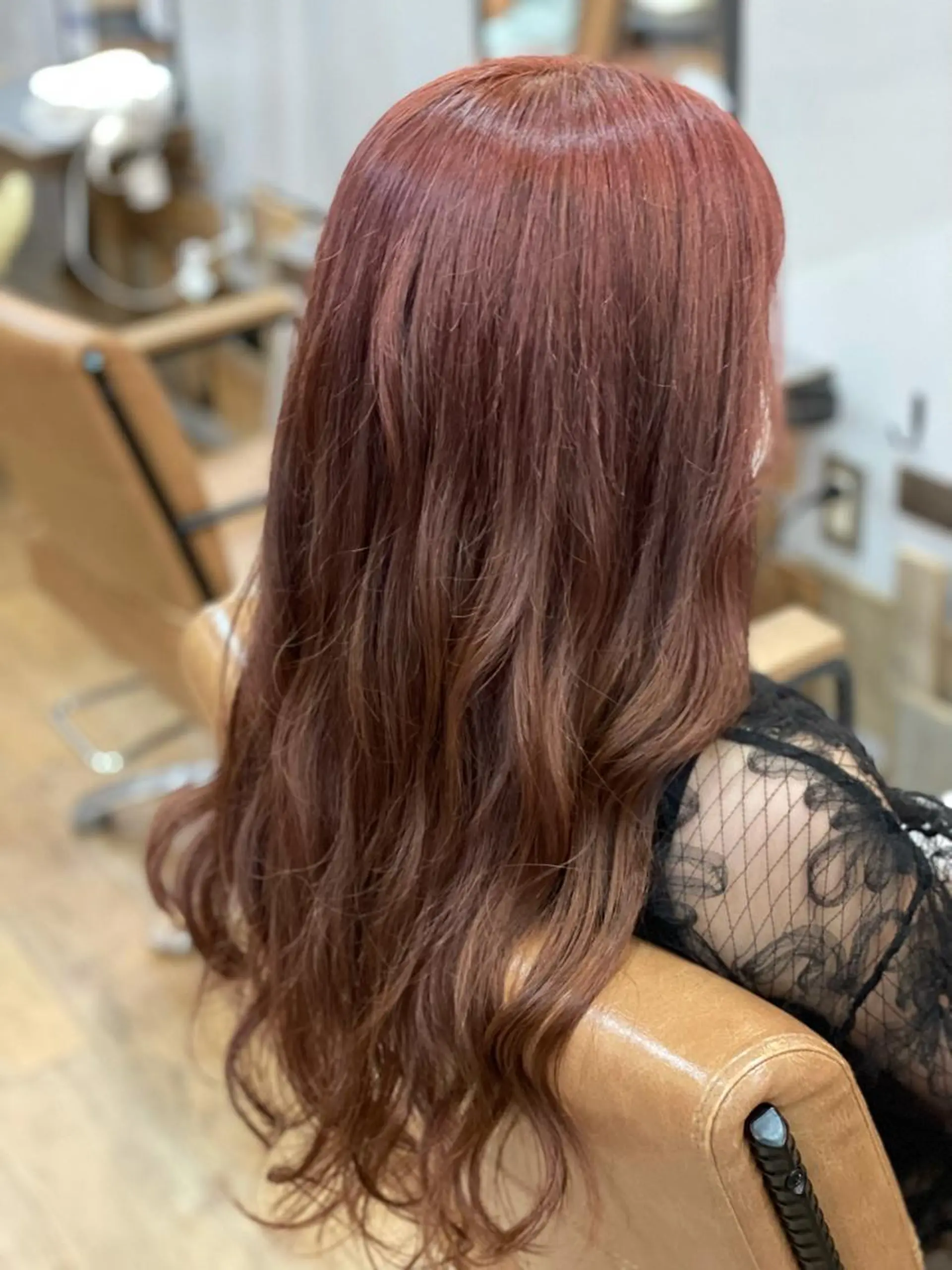 ロング ヘアカラー トリートメント SHIAN八王子 🇫🇷山本実穂のヘアスタイル