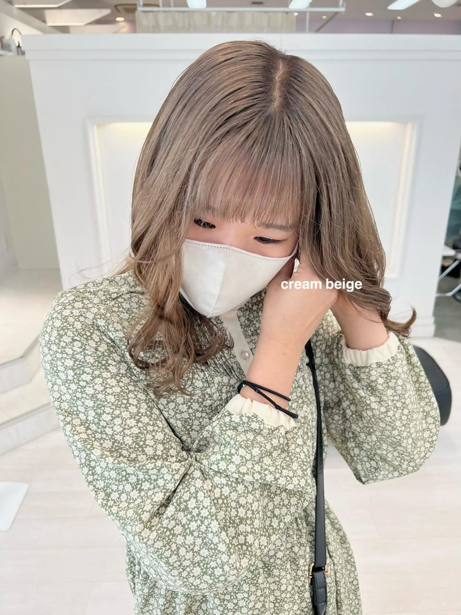 ミディアム Parve Mix /板野妃莉のヘアスタイル