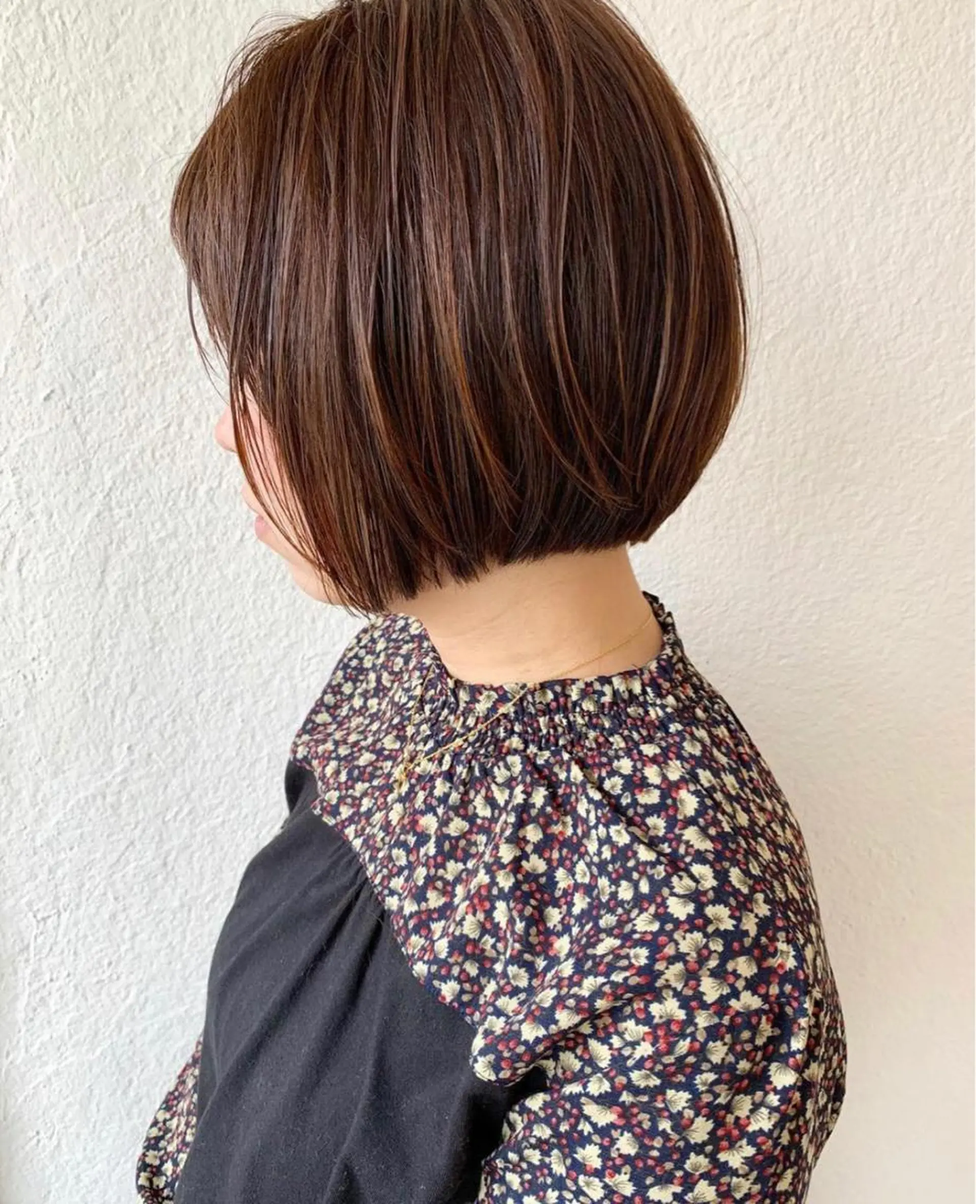 ショート レイヤーカット 河田 海陽のヘアスタイル