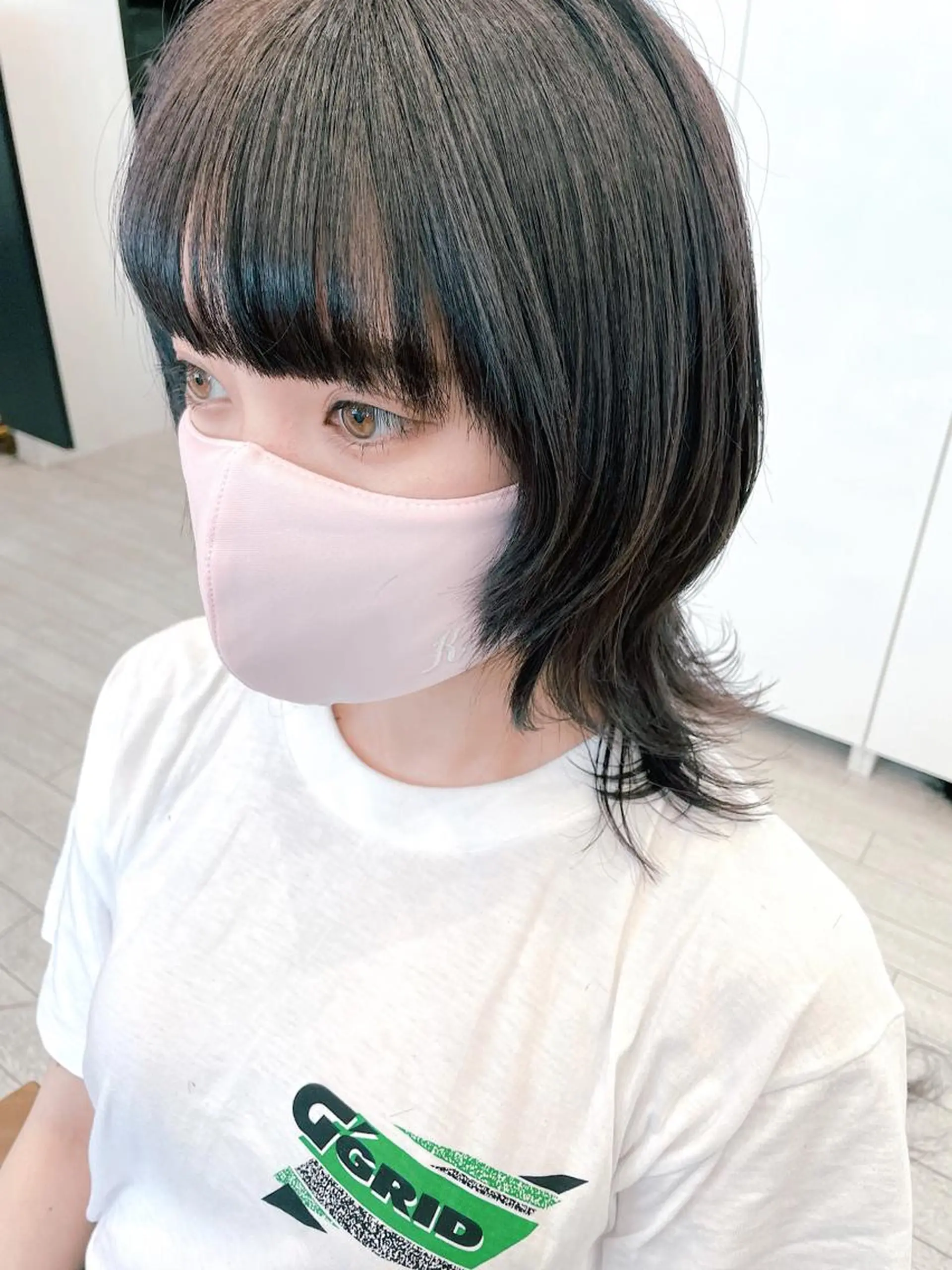 ミディアム カラー saito .のヘアスタイル