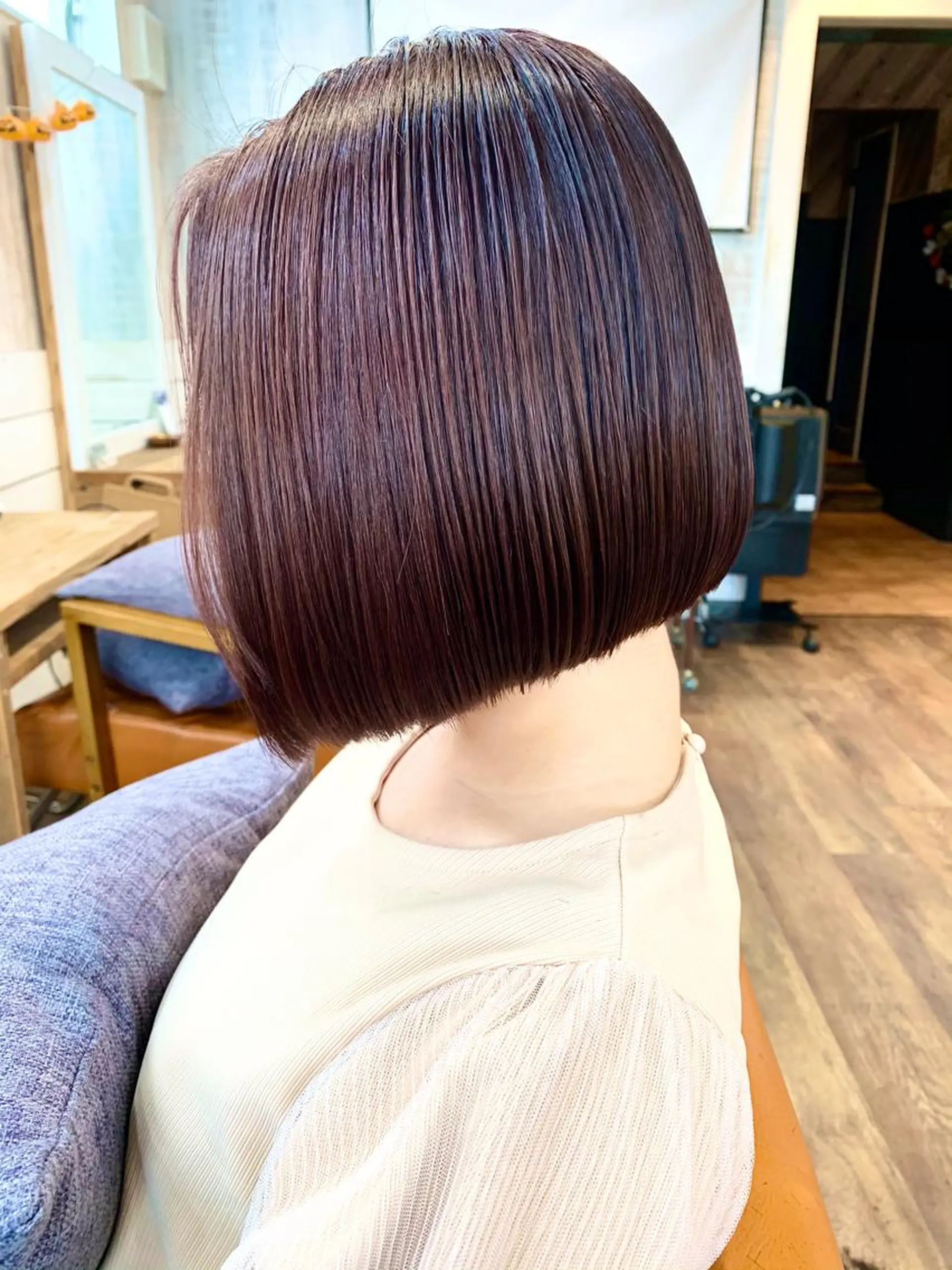 ショート カラー ボブ 🔆学生に人気🔆 AEQUITASのヘアスタイル