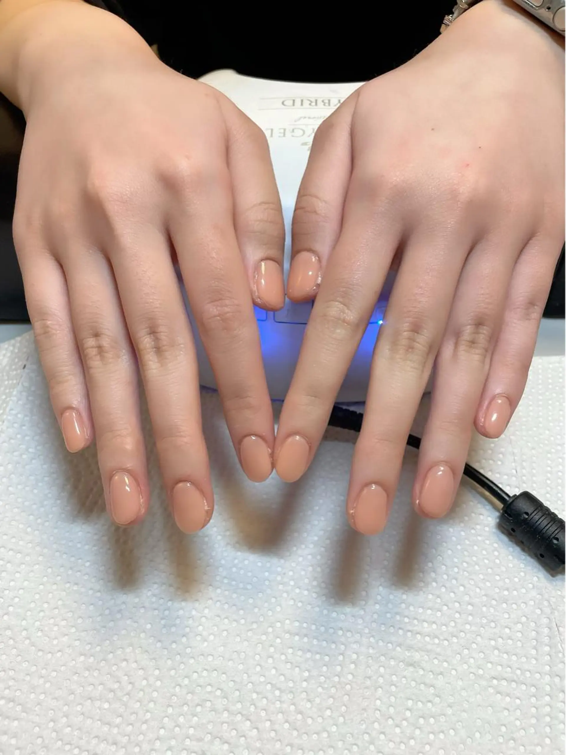 ネイル オフィスネイル ワンカラーネイル nail cute 亀有のネイルデザイン
