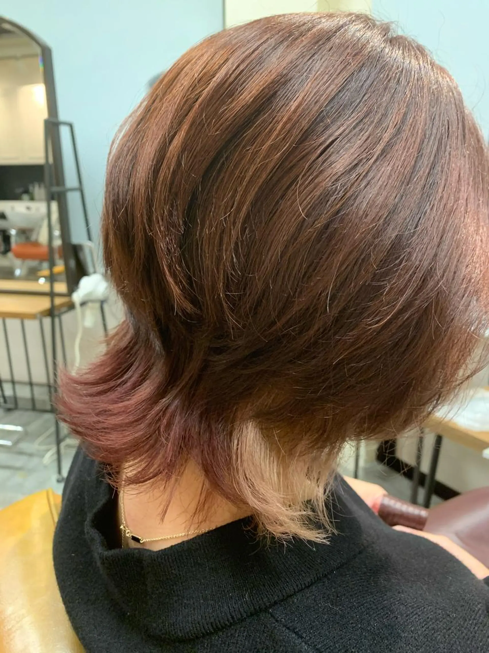 ミディアム カラー インナーカラー appeler所属・Appeler Kana yのヘアスタイル