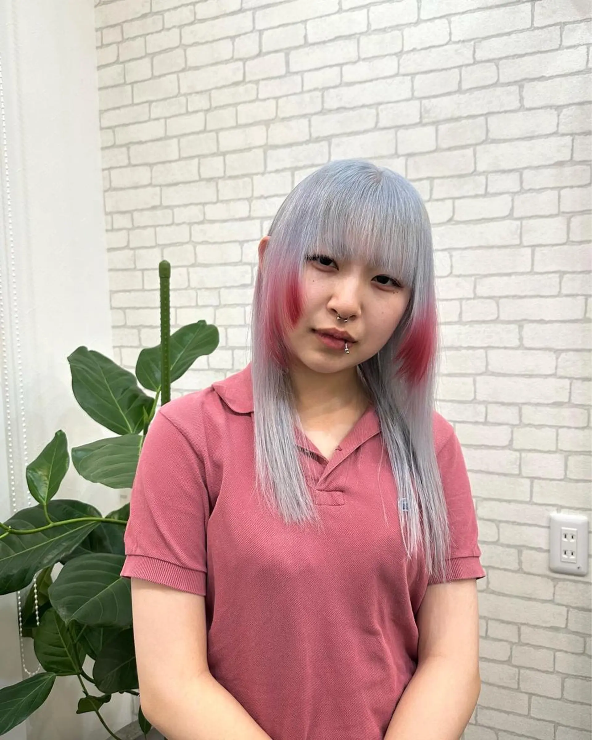 ロング カラー デザインカラー 🪞ダメージレス艶 🪞れいのヘアスタイル