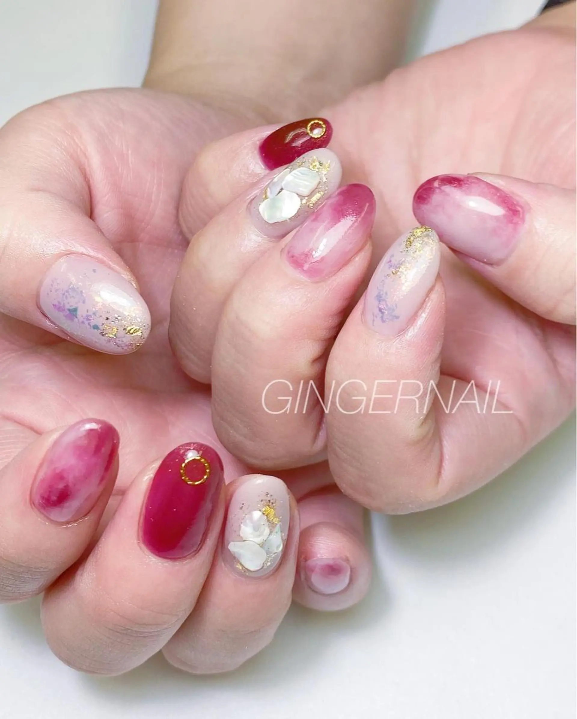 ネイル ハンドネイル ハンドケア GINGER NAIL所属・代々木 GINGERNAILのネイルデザイン