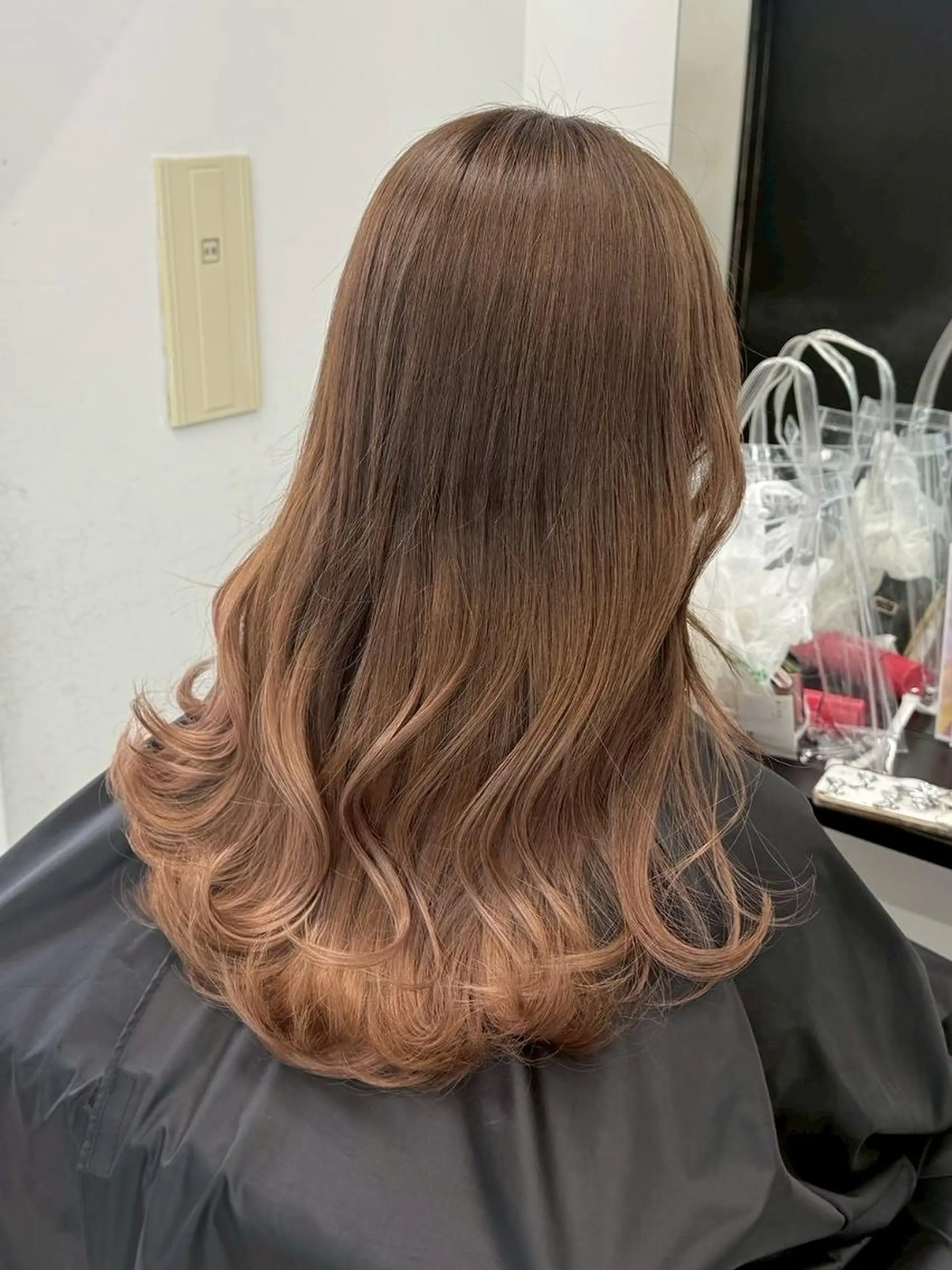 カラー ロング アディクシーカラー アッシュ ブルーカラー ダークアッシュ グレージュ 【公式】amble luxe池袋東口♻️のヘアスタイル