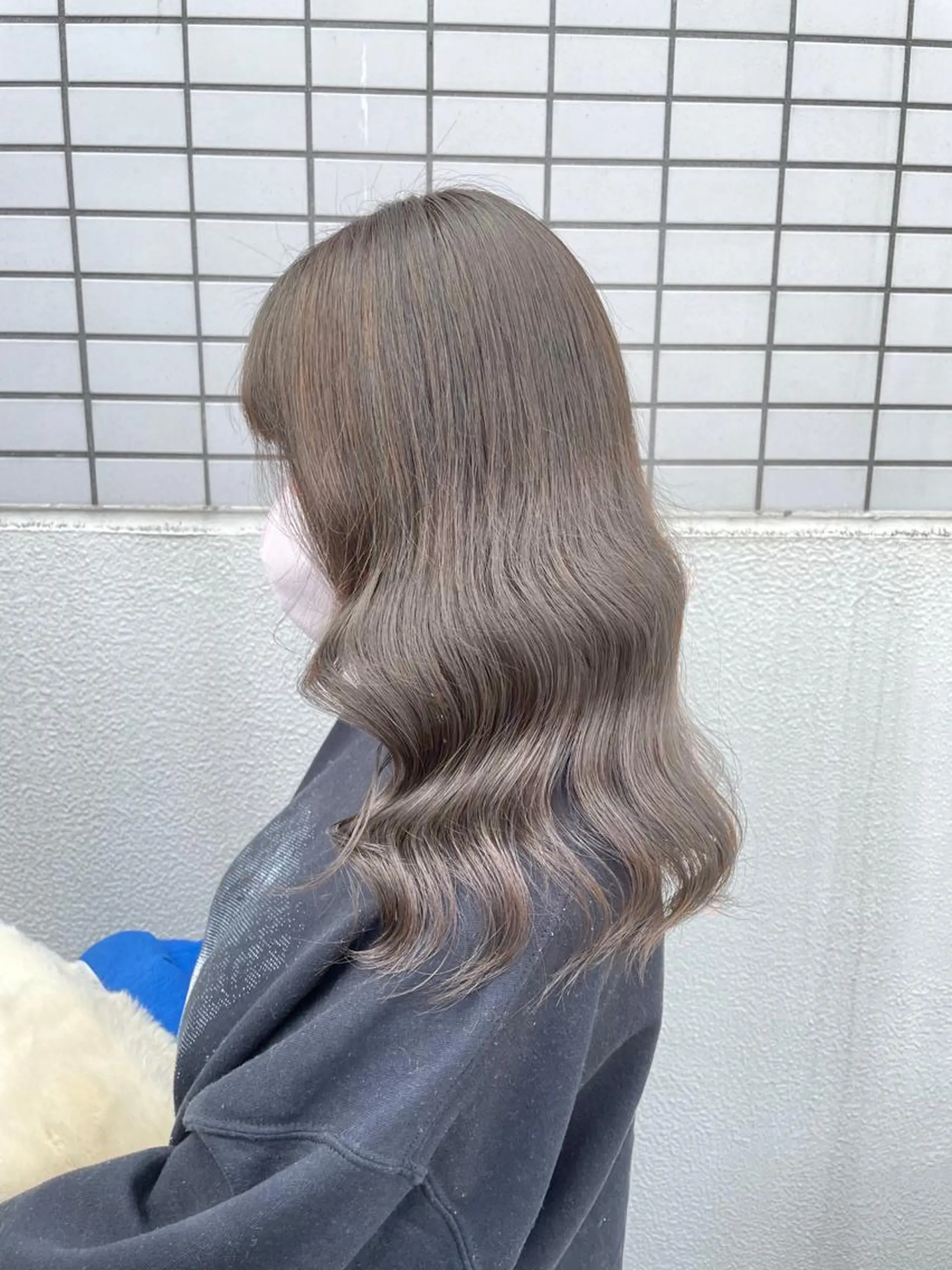 ロング カラー カット ヘアカラー トリートメント ヘアセット I'S.横浜所属・赤み消しカラー 🍀JUNKIのヘアスタイル