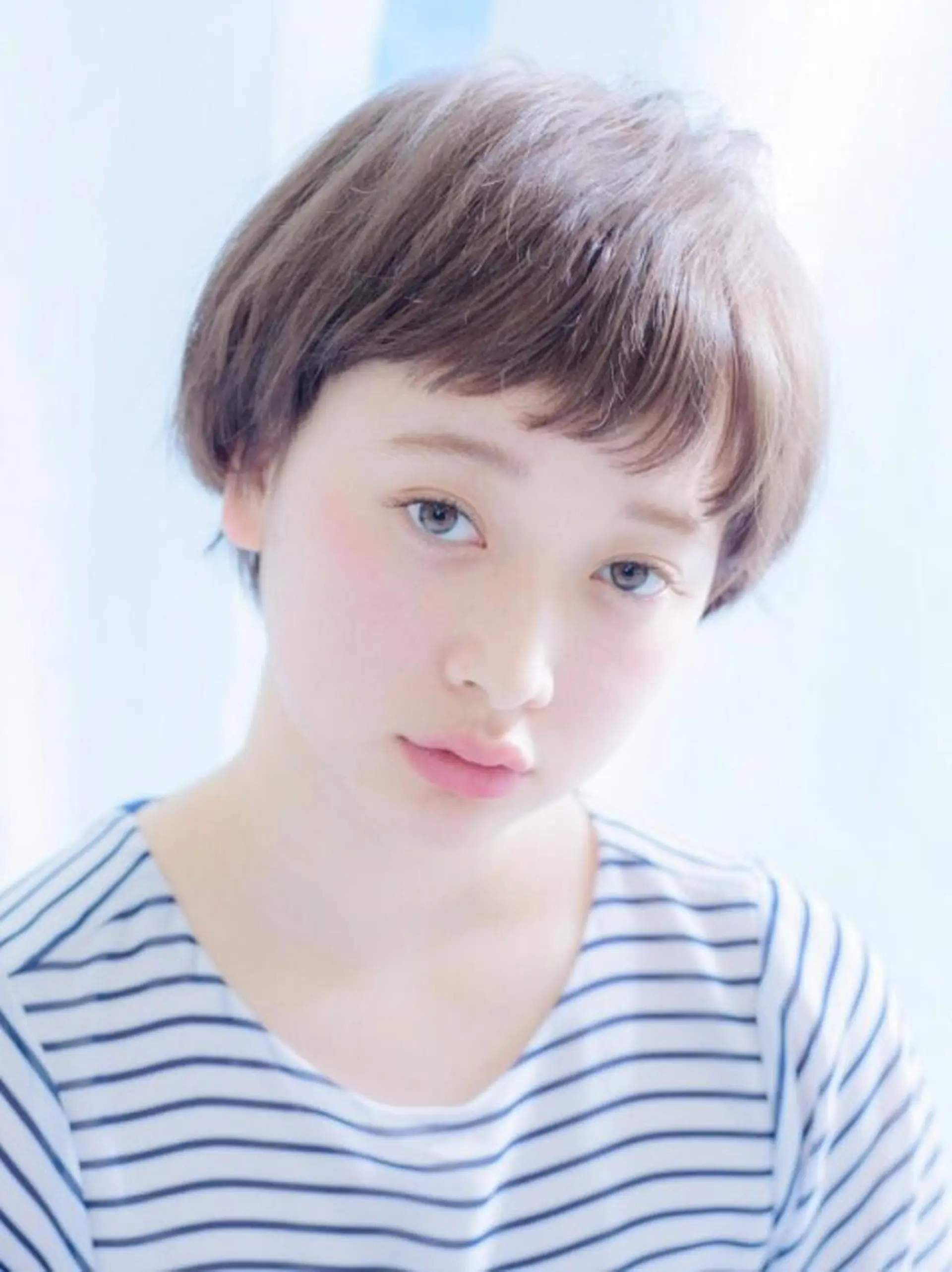 ショート ミディアム セミロング ロング カラー パーマ ヘアアレンジ キッズ ネイル まつエク ショート・ボブ💫 シブヤトモヒロのヘアスタイル