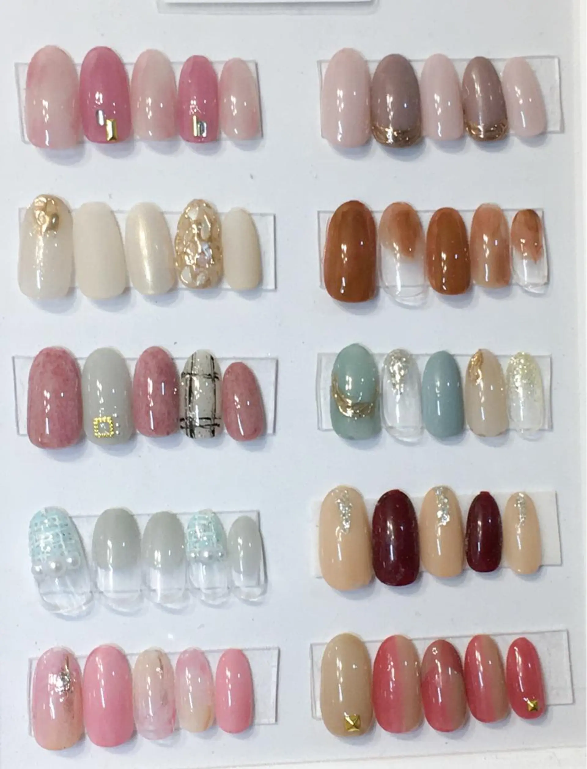 ネイル オフィスネイル シンプルネイル Nyanco Nailのネイルデザイン