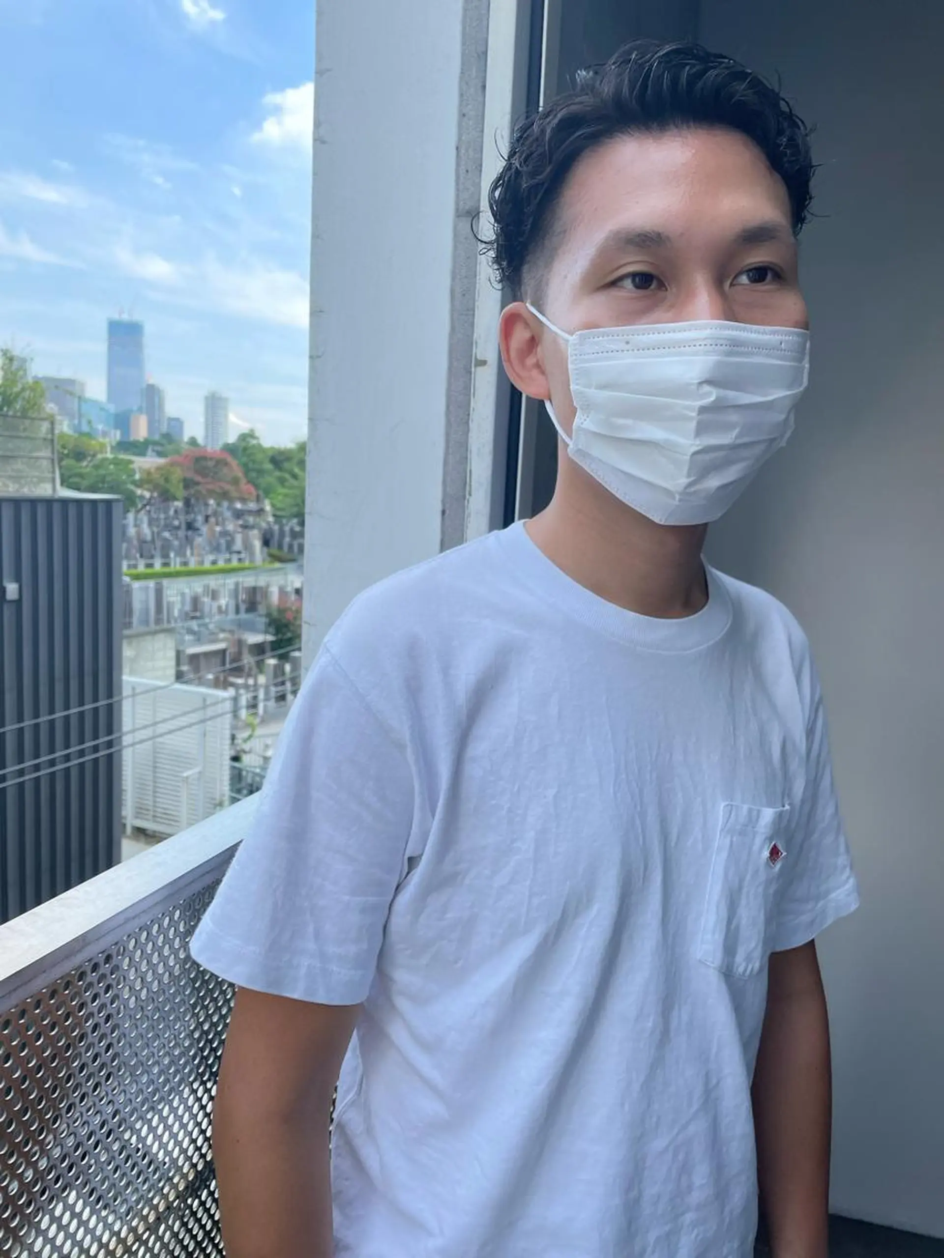 パーマ メンズ カット パーマ YinYang所属・川﨑 章弘のヘアスタイル