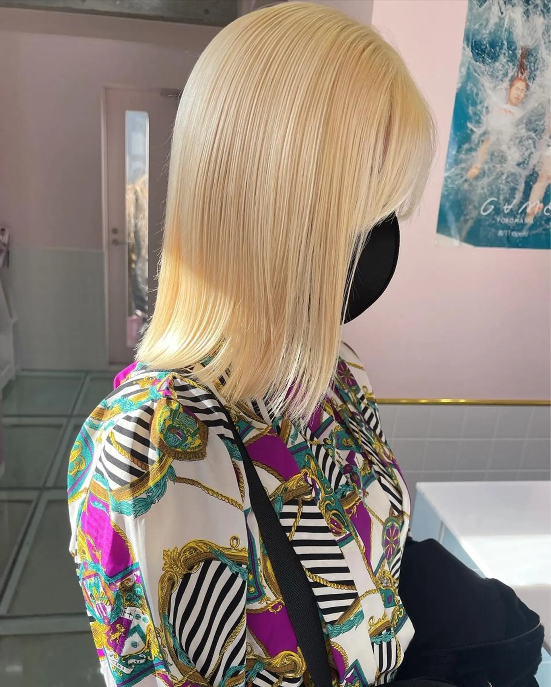 ミディアム カラー カット ヘアカラー トリートメント ヘアセット 透明感カラー× レイヤーカット✨高梨のヘアスタイル