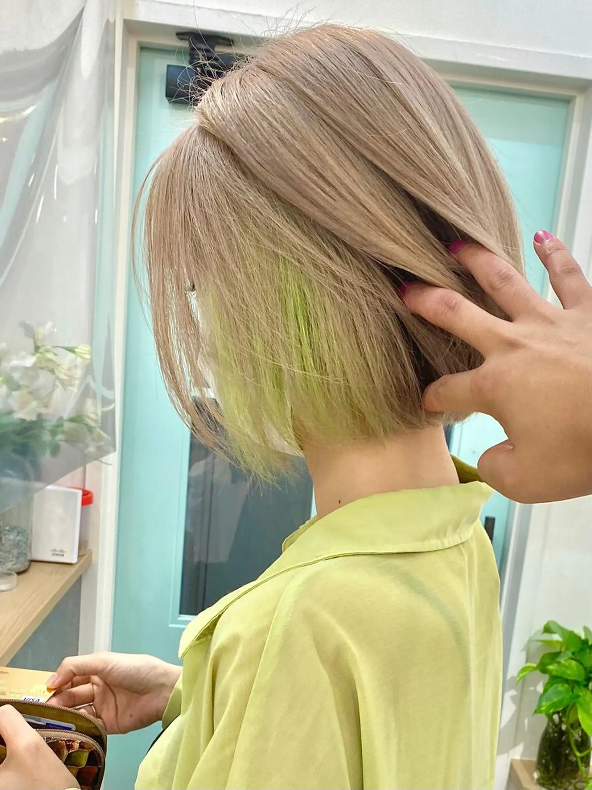 ミディアム カラー ヘアカラー トリートメント ヘアセット 💘カラー特化美容師 尾崎拓己のヘアスタイル