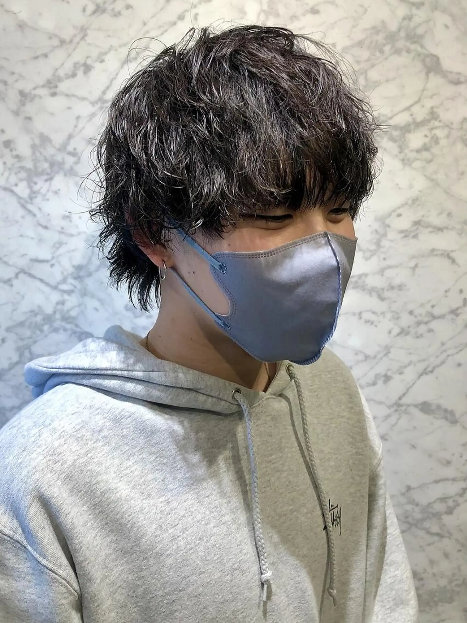 メンズ カット パーマ VISEO ／ Suzuのヘアスタイル