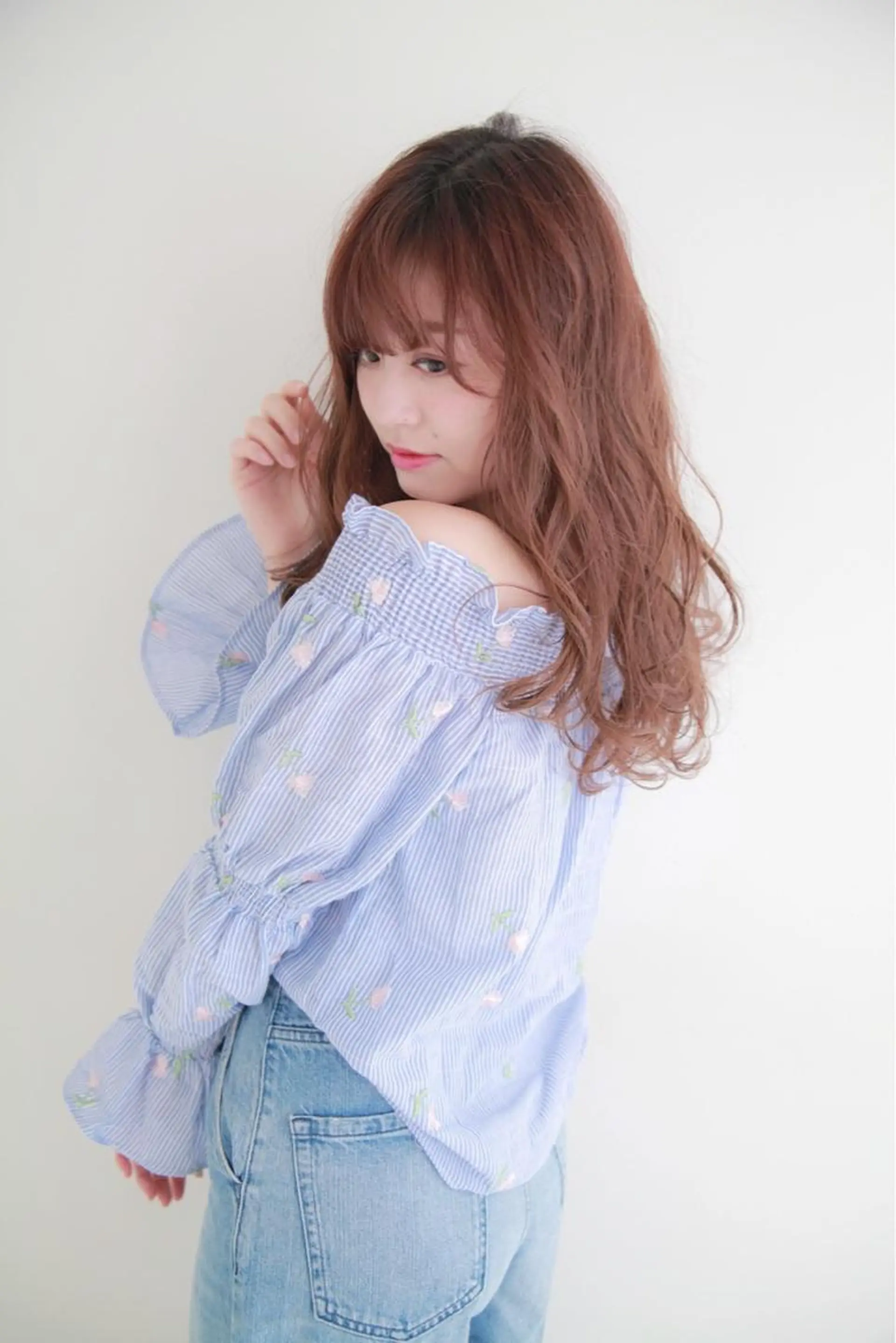 セミロング NYNY四條畷店 森　亮人のヘアスタイル