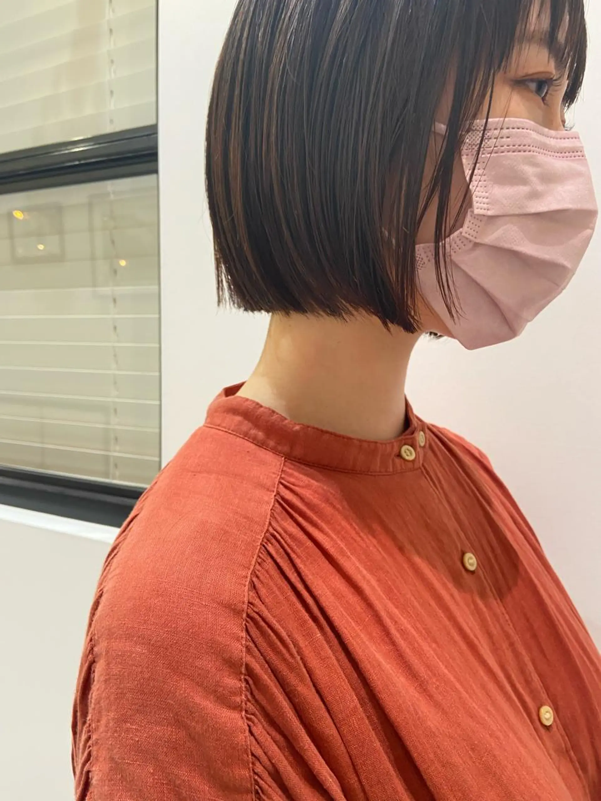 ショート カット 縮毛矯正 トリートメント 田中 あやなのヘアスタイル