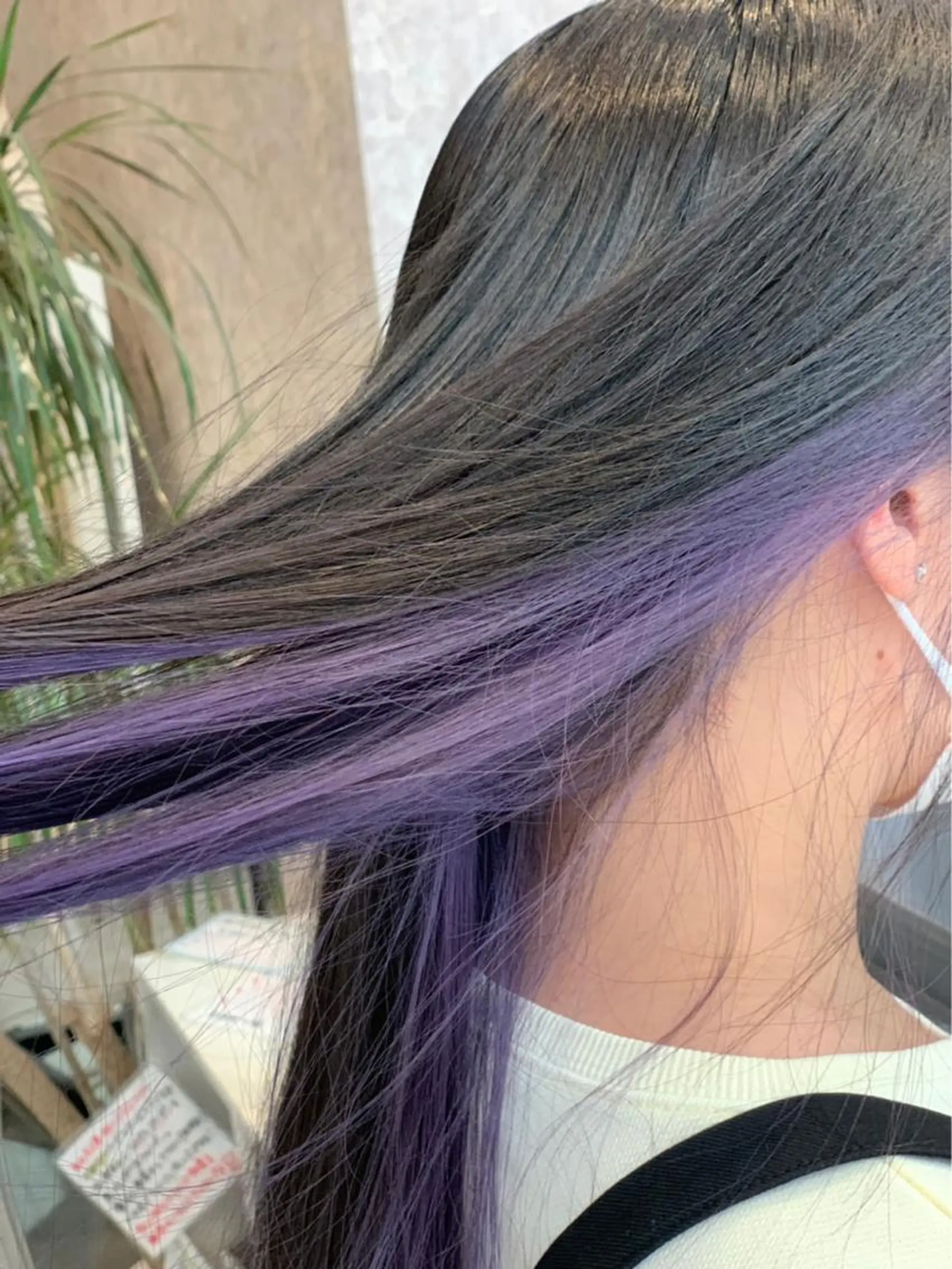 ロング カラー ラベンダーカラー 💈Blanco💈 カラー&ケア🌈のヘアスタイル