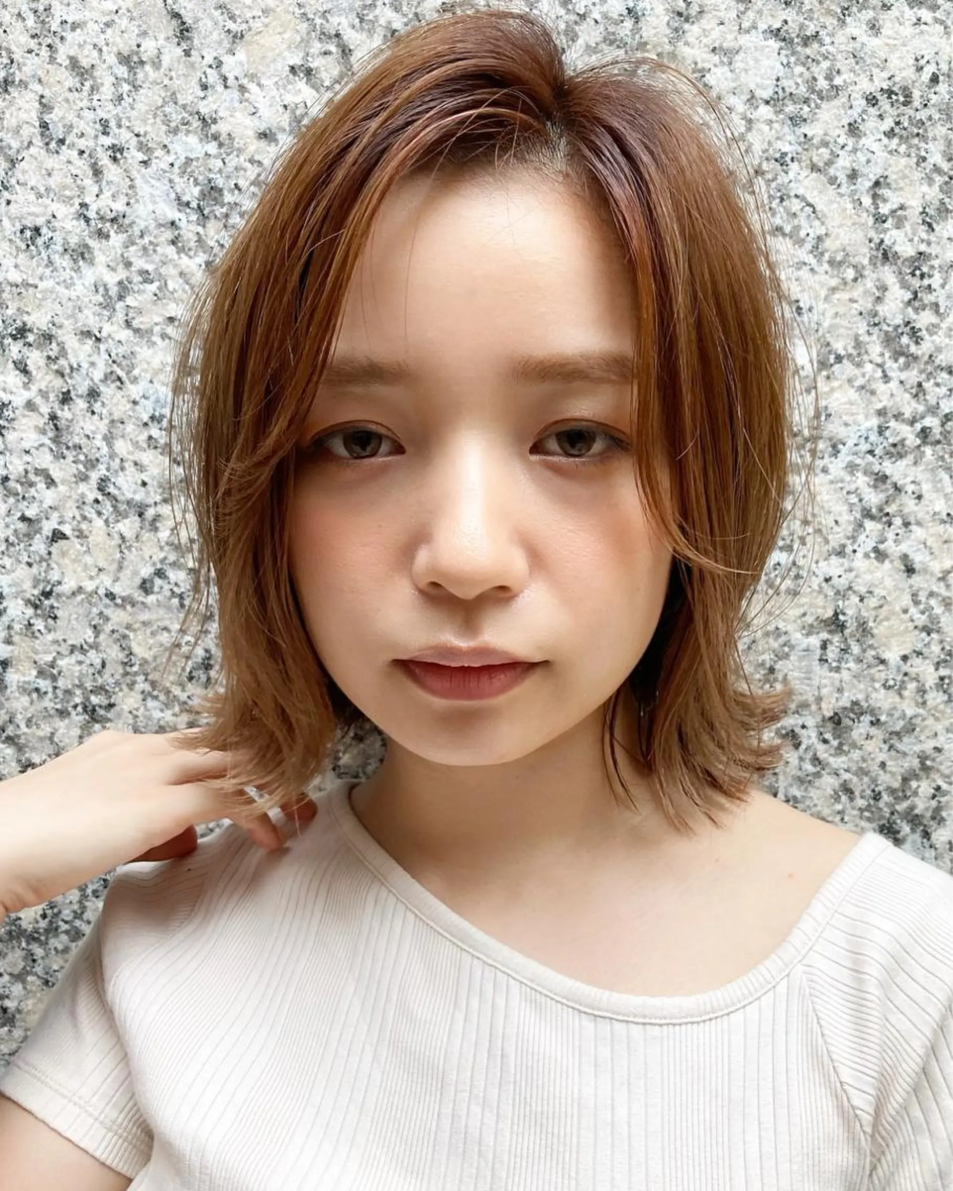 ショート ボブ Loom .by Sea  ルームバイシー所属・レイヤー/前髪/ 韓国/CHIHIROのヘアスタイル