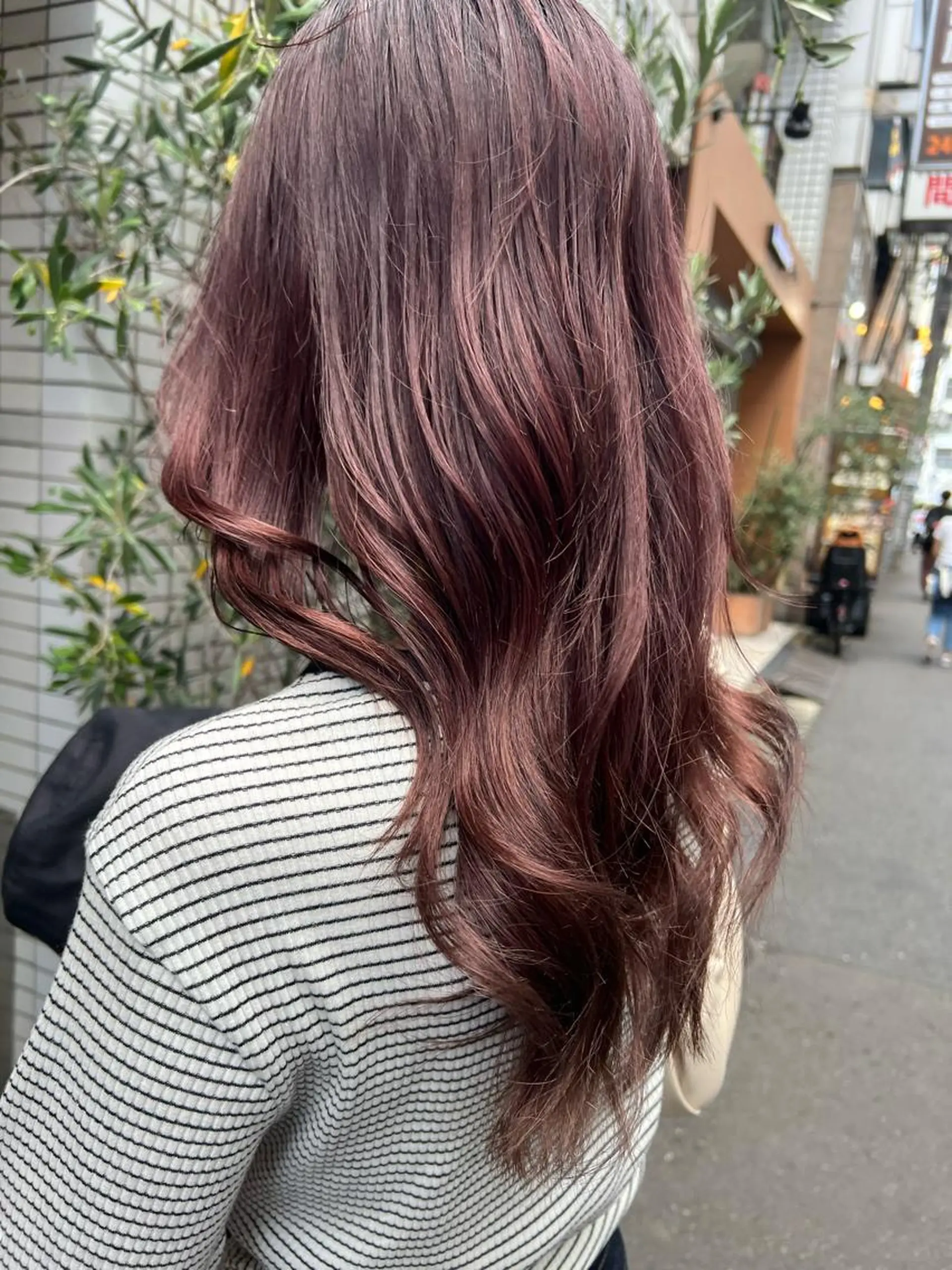 セミロング カラー ラベンダーカラー トリートメント ヘアカラー トリートメント ヘアセット ダブルカラー指名数 No.1🥇RIKOのヘアスタイル