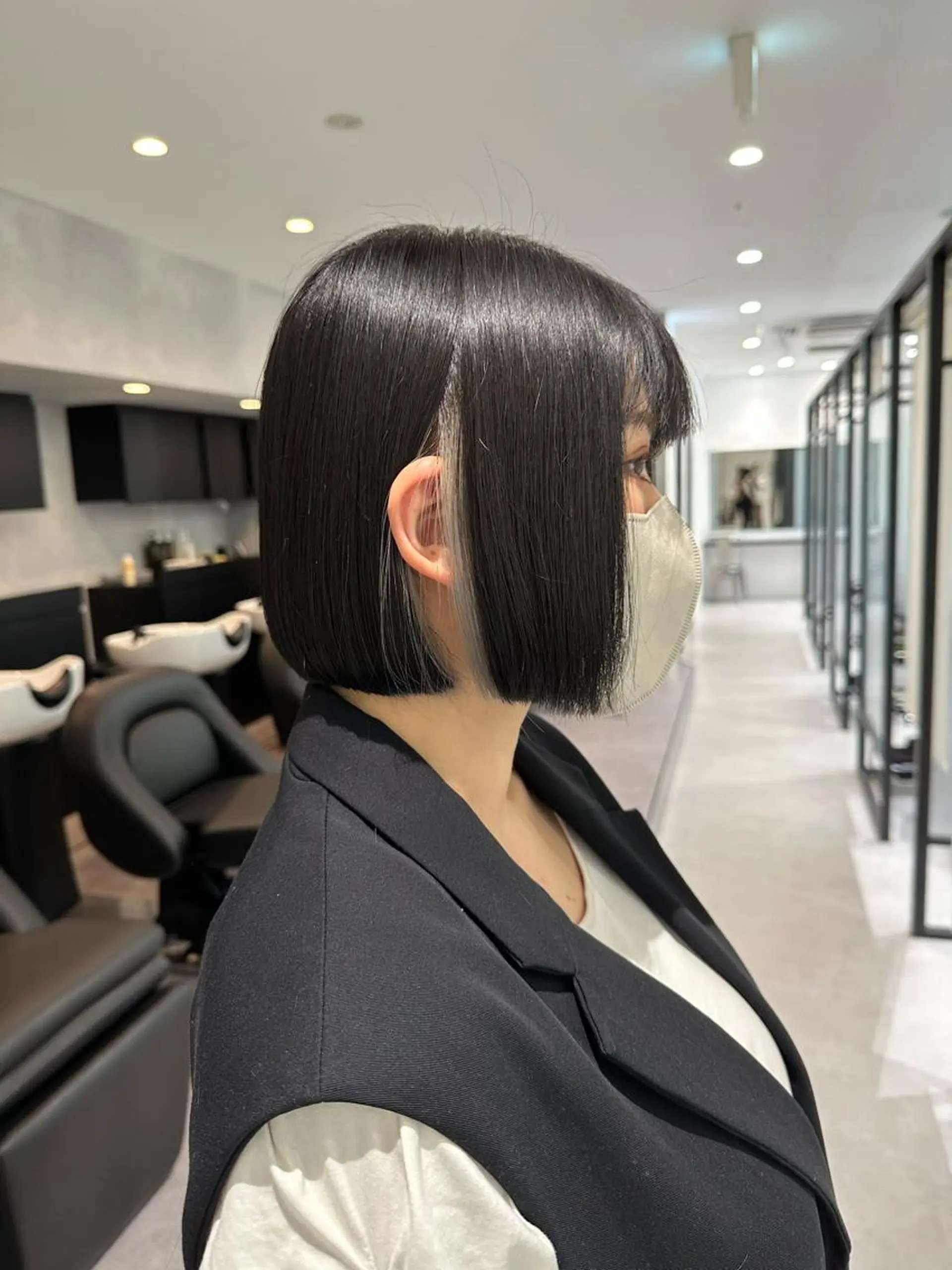 ショート ボブ カット トリートメント 鈴木直之/ボブパーマ /ボブのヘアスタイル
