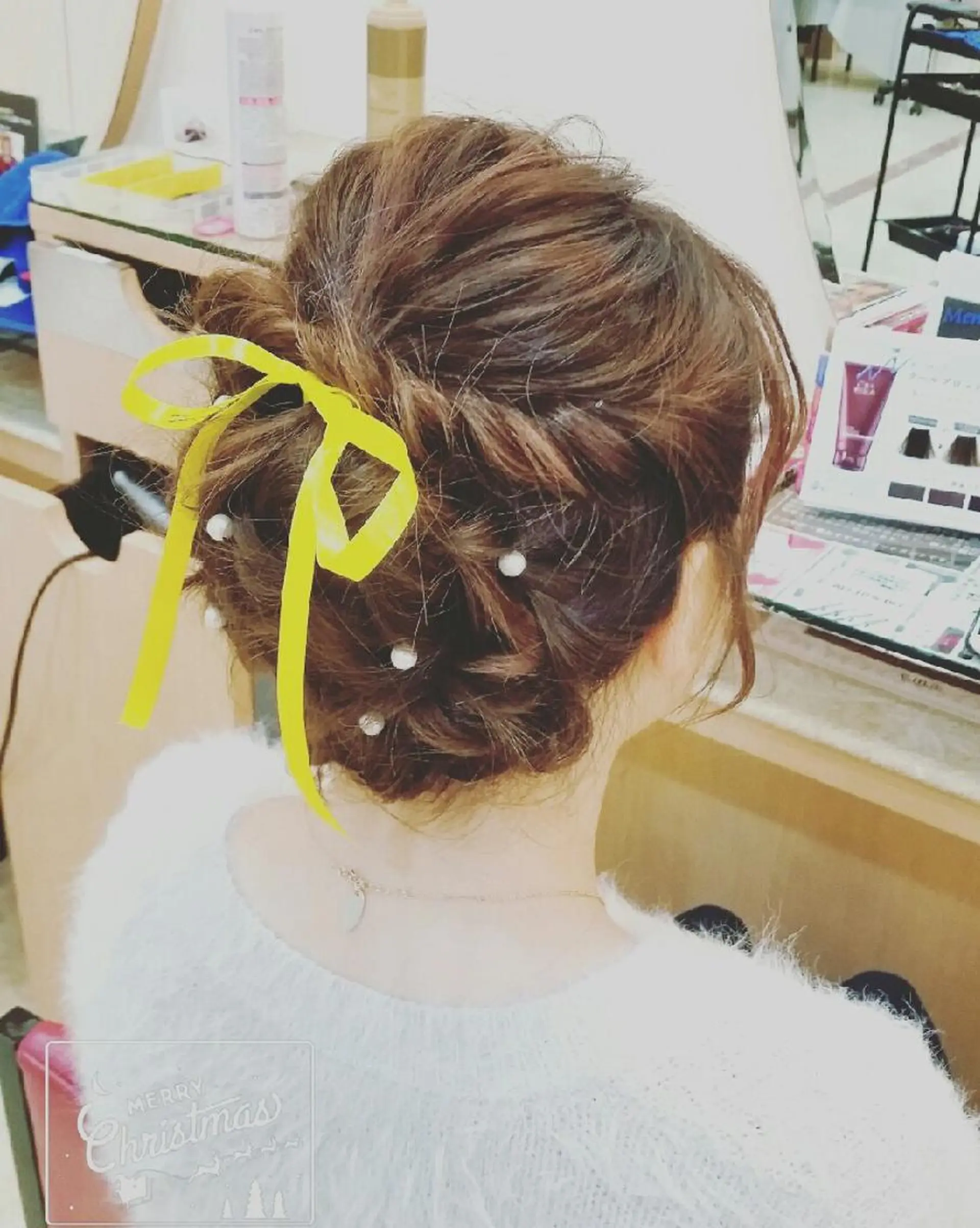 ヘアアレンジ EMANON名古屋所属・美谷添(ミヤゾエ) まどか大人ヘアサロンのヘアスタイル